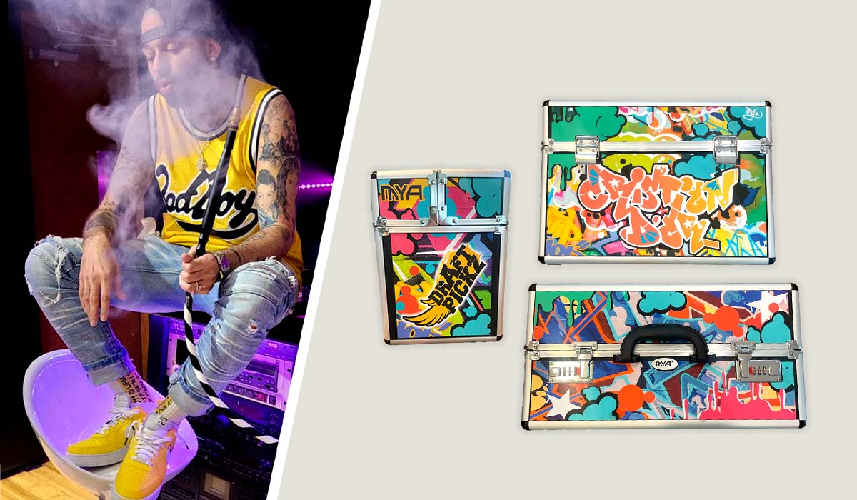 Street-Inspired “D’or Especial” Hookah Case