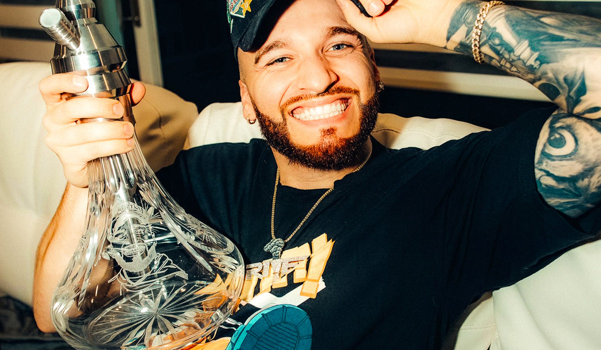 The Source: MYA Customizes Hookah for Tyler River