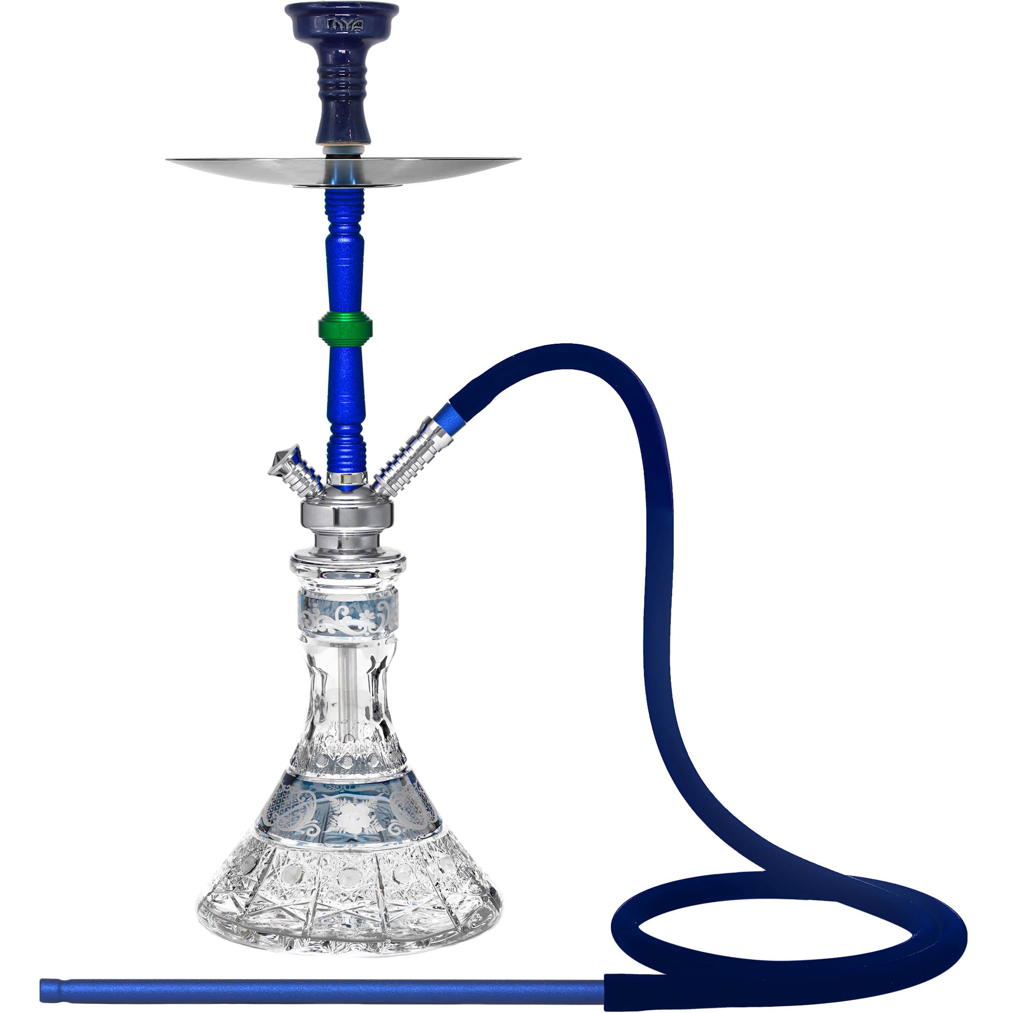 Blue Crystal D1 MYA Hookah #color_Blue