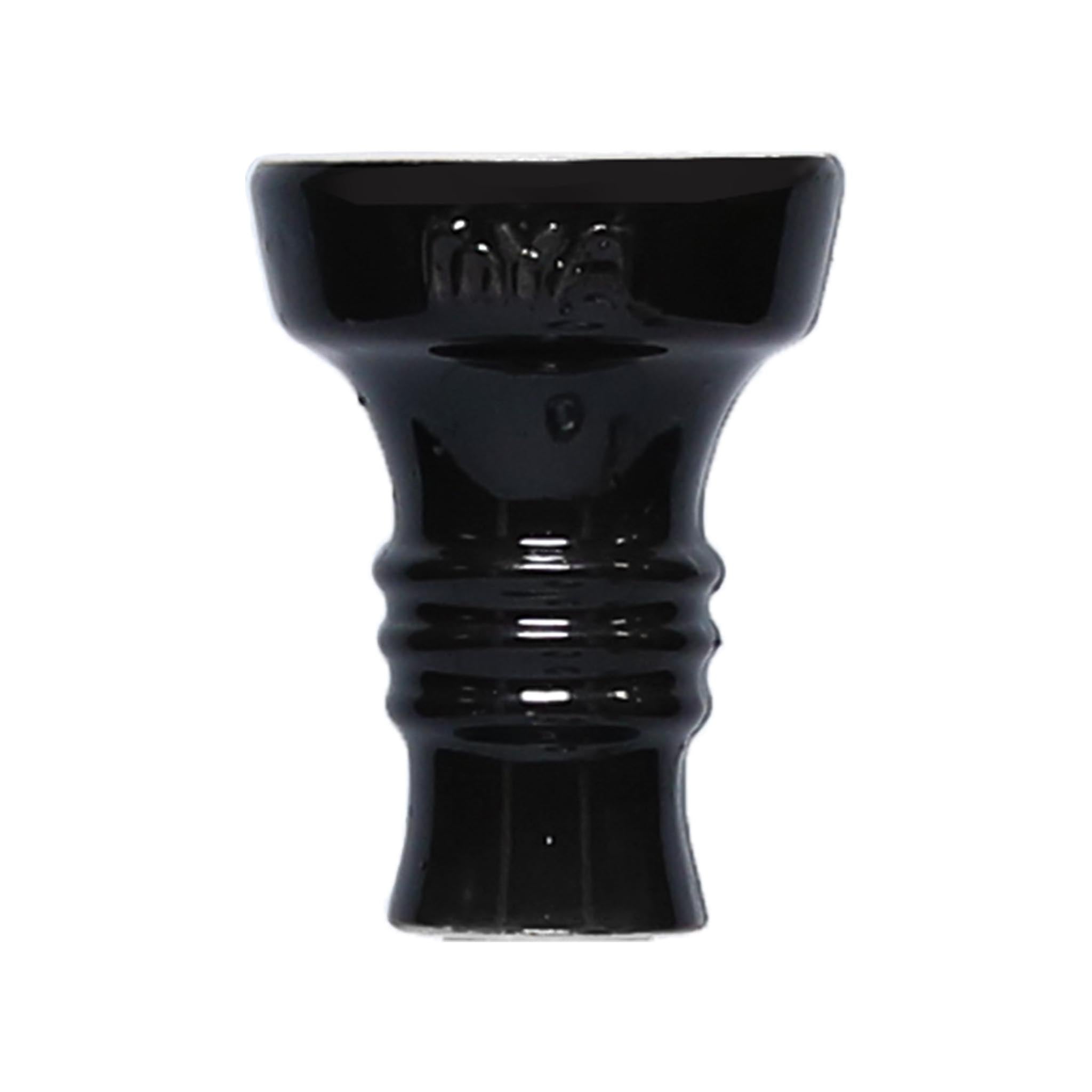 Black 747 Mya Porcelain Egyptian Hookah Bowl #color_Black