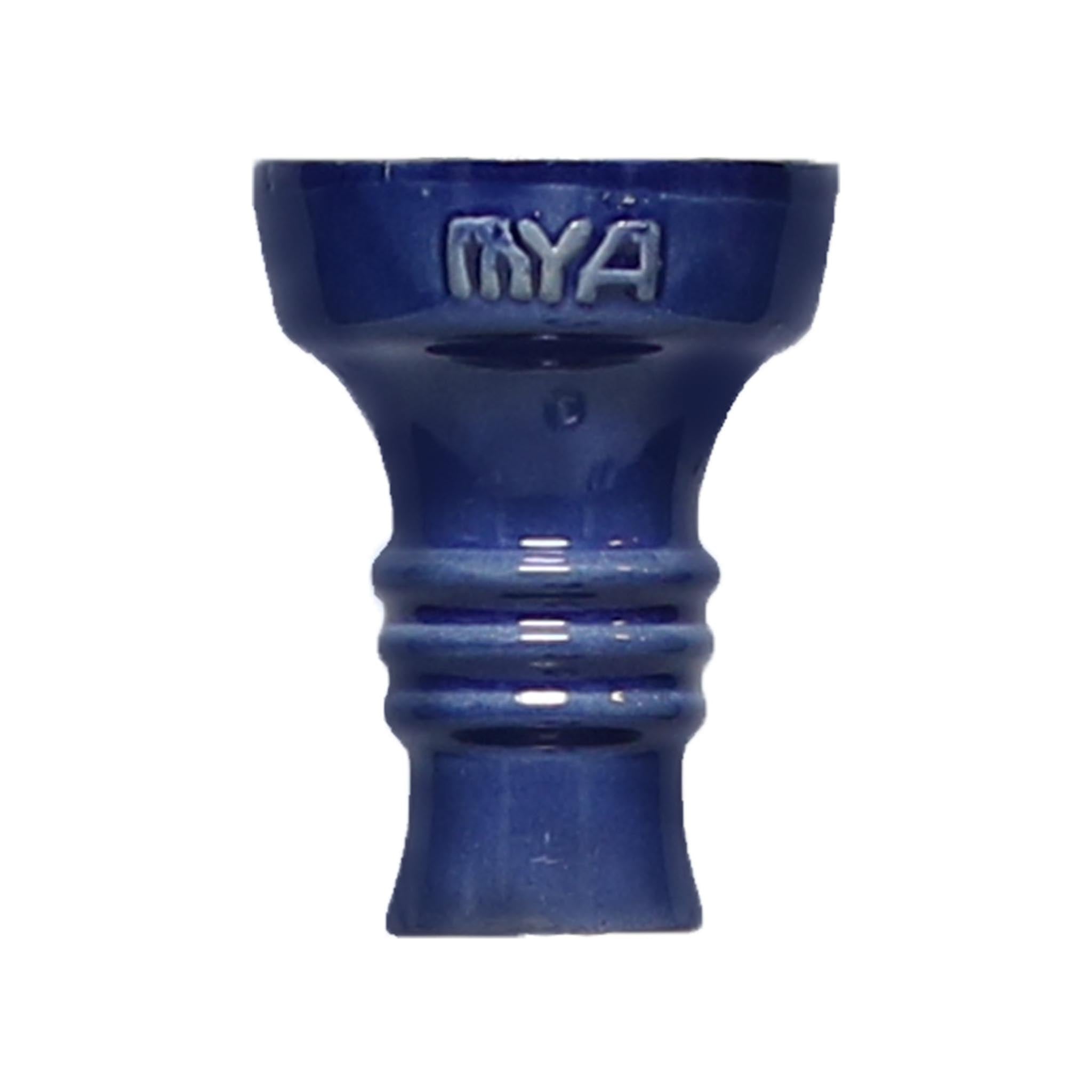 Dark Blue747 Mya Porcelain Egyptian Hookah Bowl #color_Dark Blue