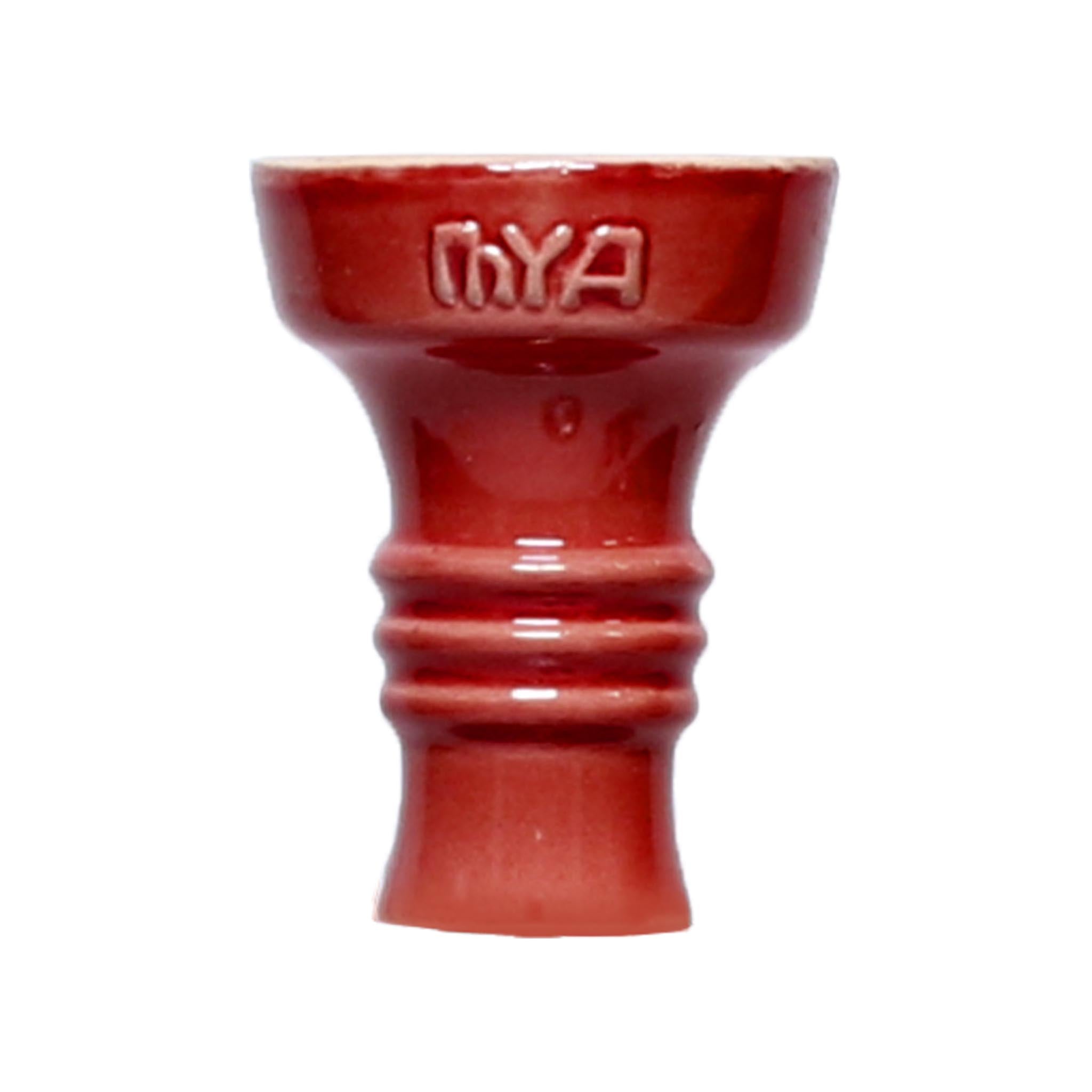 Red 747 Mya Porcelain Egyptian Hookah Bowl #color_Red