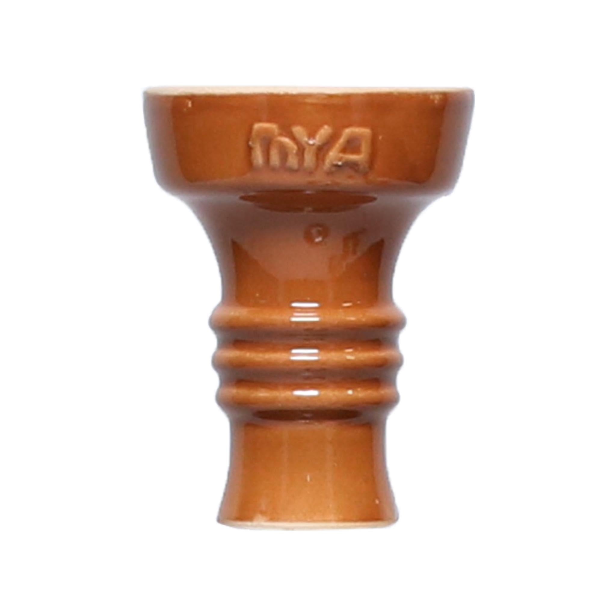 Light Brown 747 Mya Porcelain Egyptian Hookah Bowl #color_Light Brown
