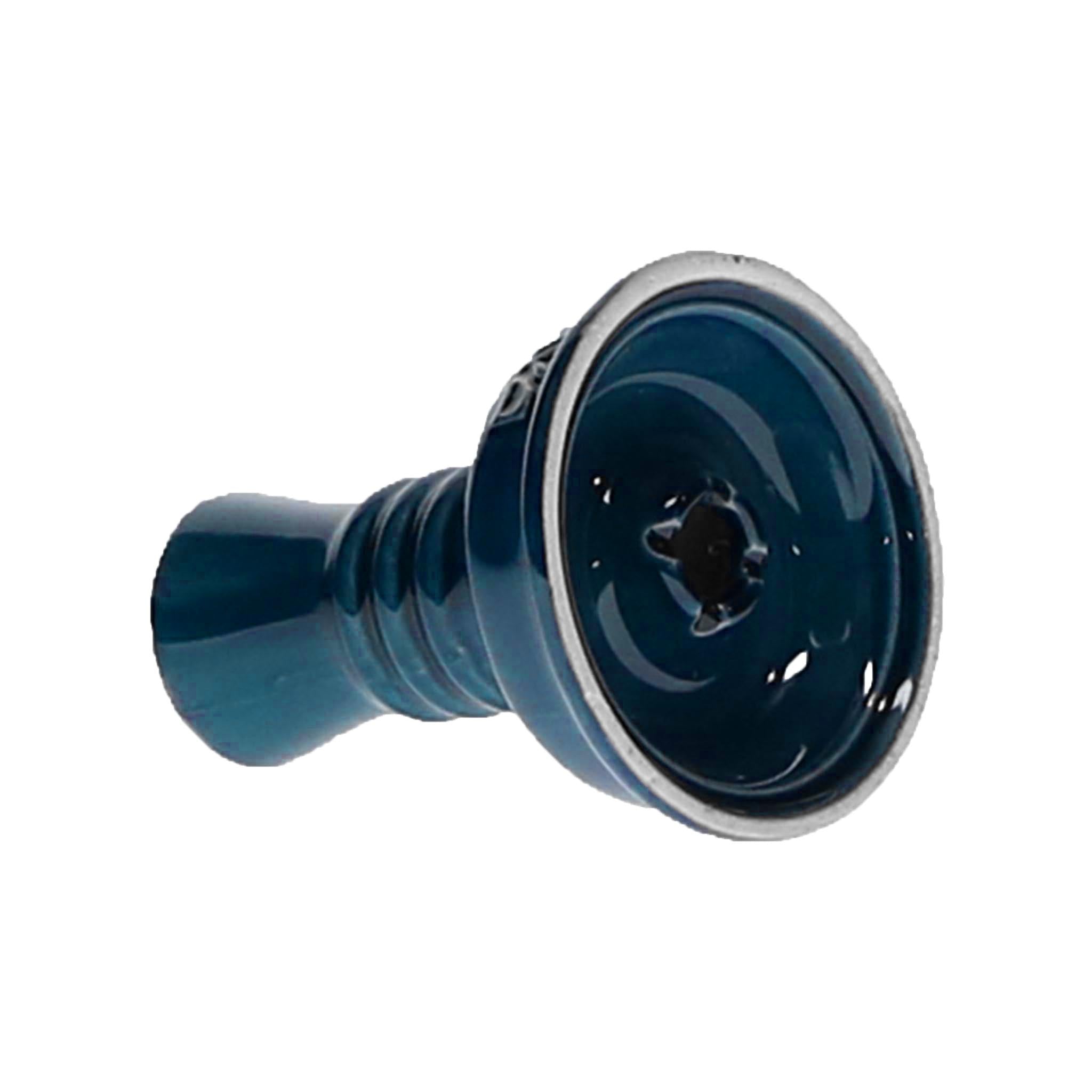 Light Blue 749 Mya Porcelain Egyptian Hookah Bowl #color_Light Blue