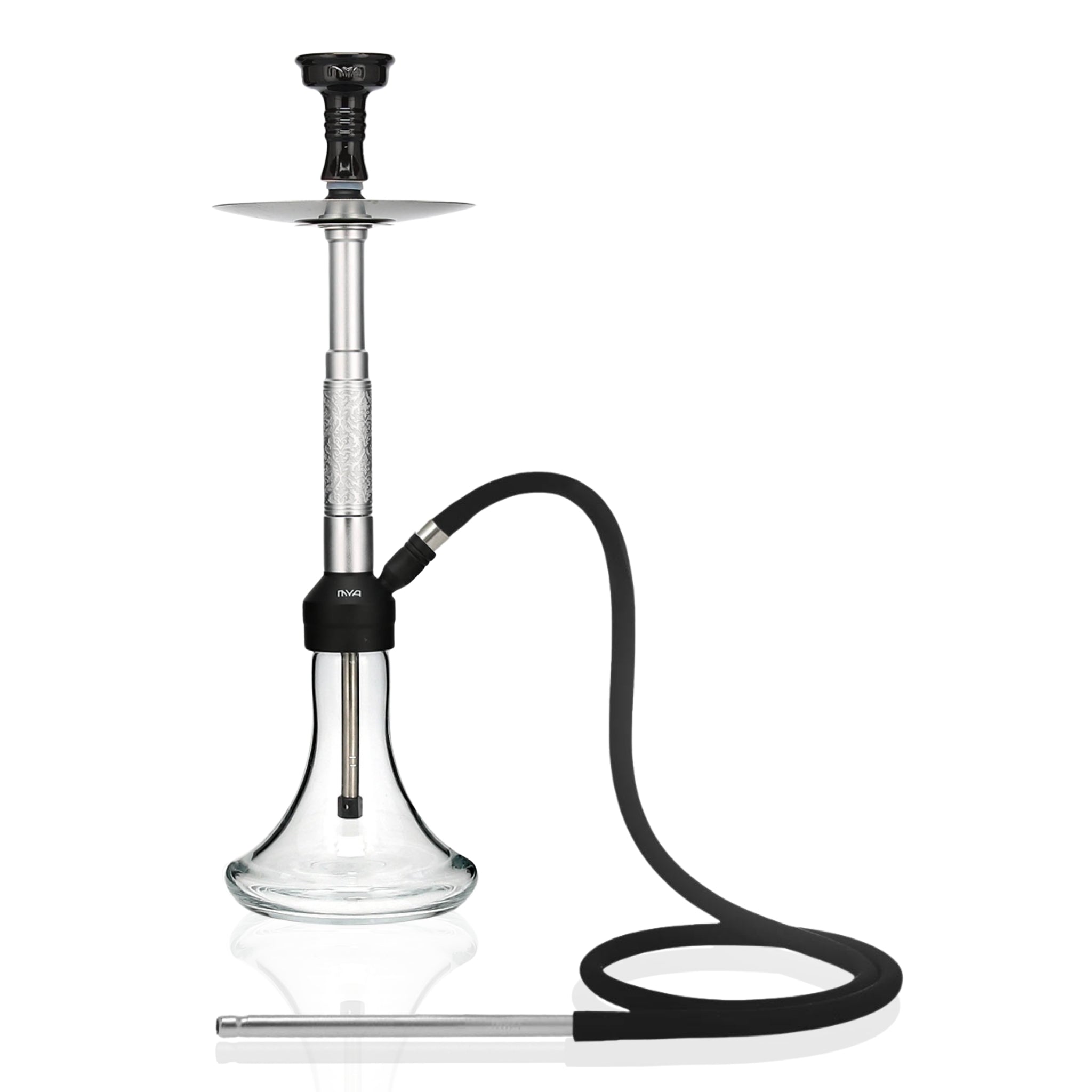 Silver ORO-1A2 MYA Hookah #color_Silver