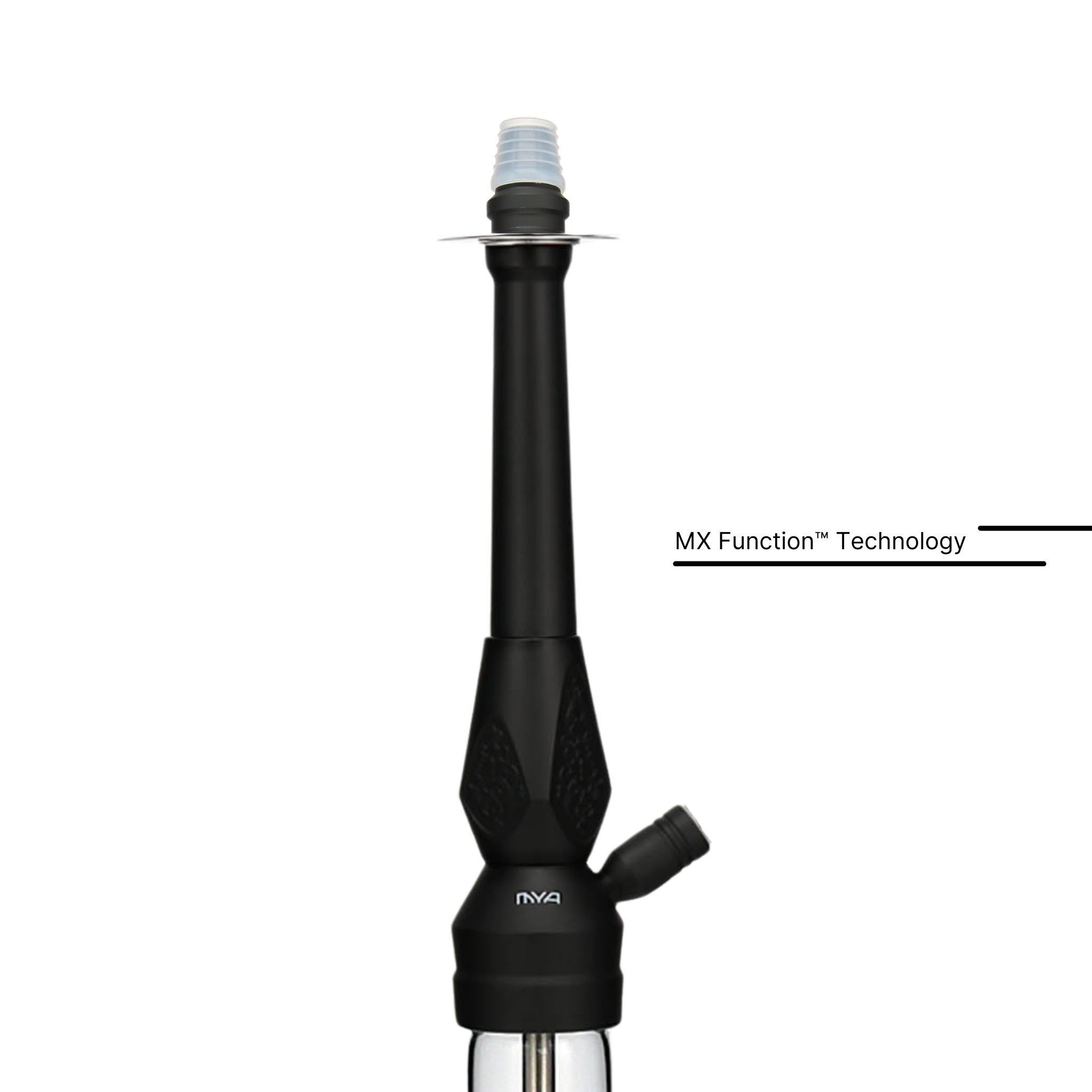 Black ORO-MX-1A3 MYA Hookah #color_Black