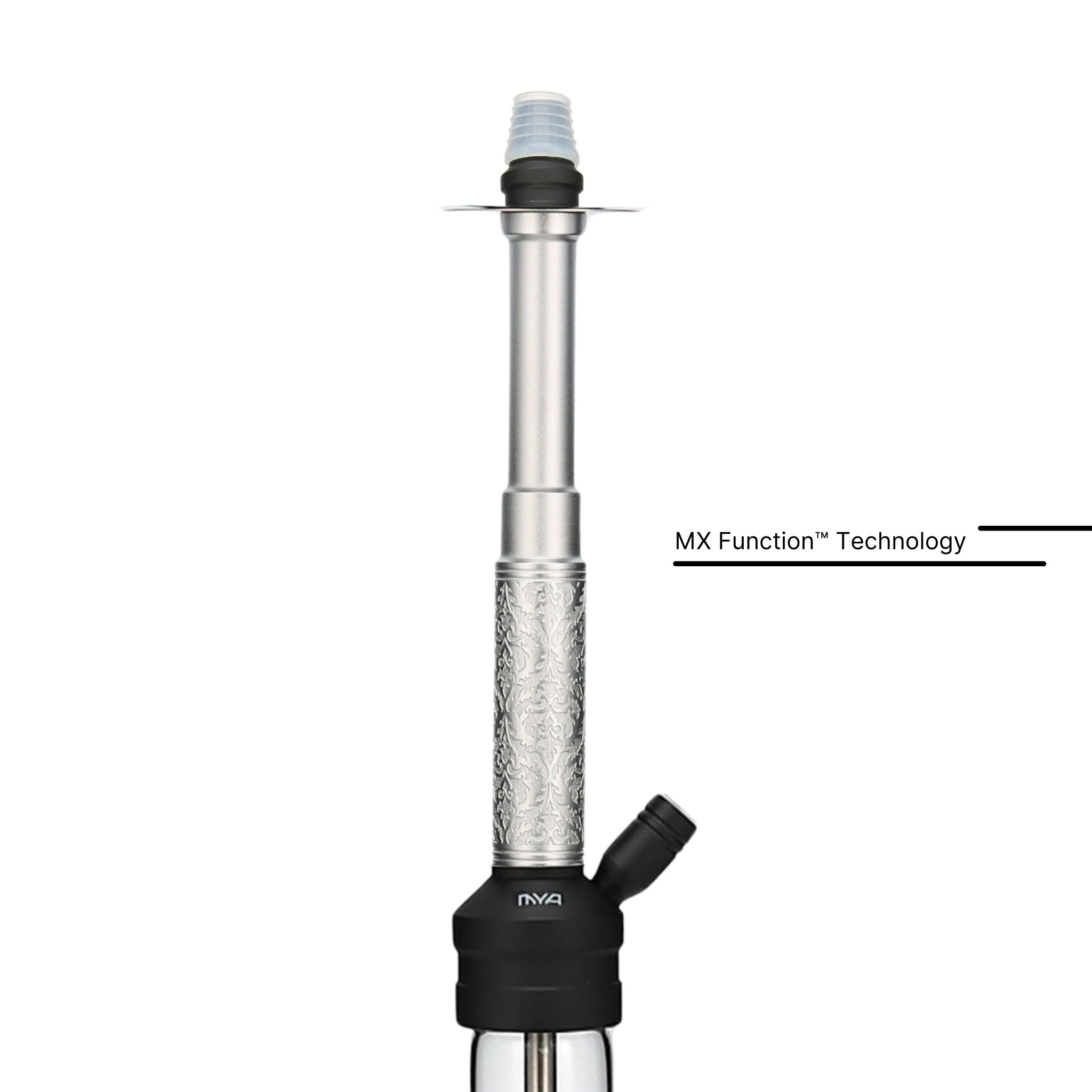 Silver ORO-MX-1A1 MYA Hookah #color_Silver