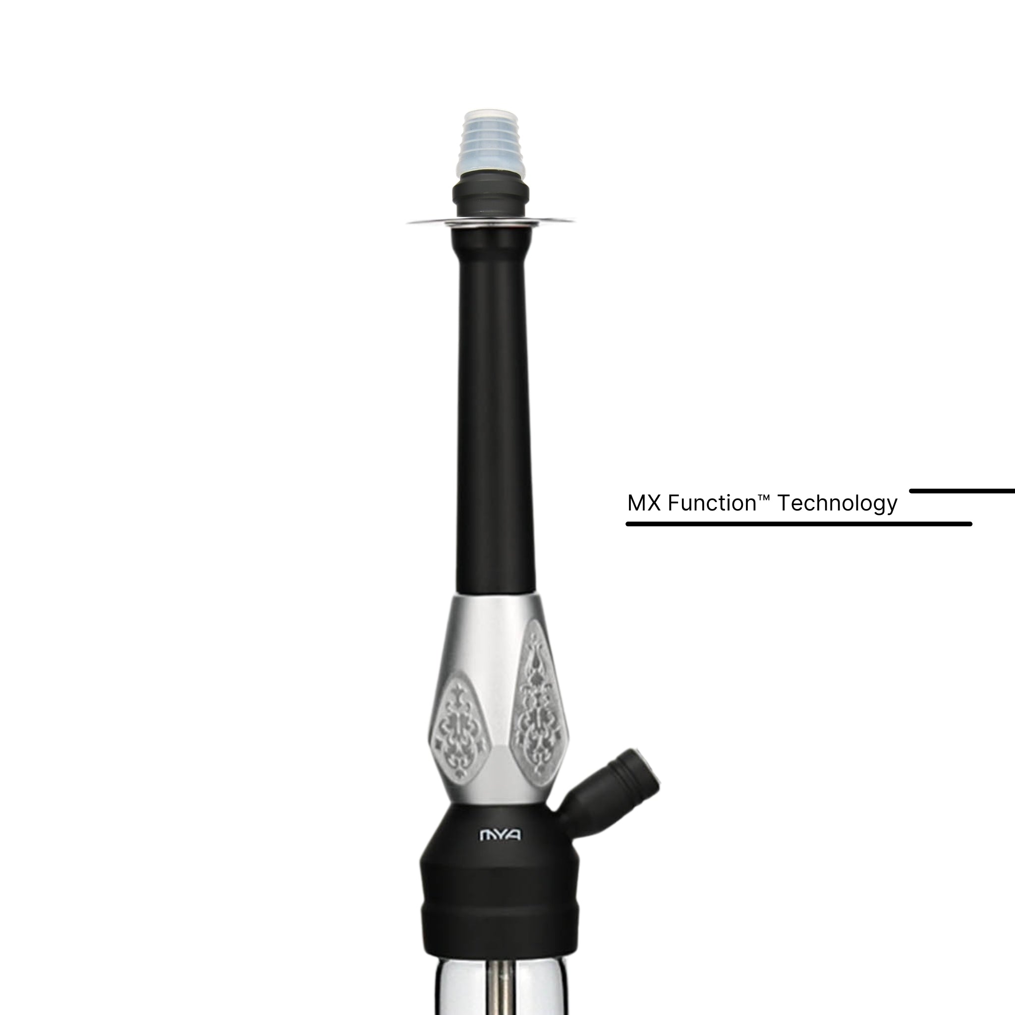 Silver ORO-MX-1A3 MYA Hookah #color_Silver