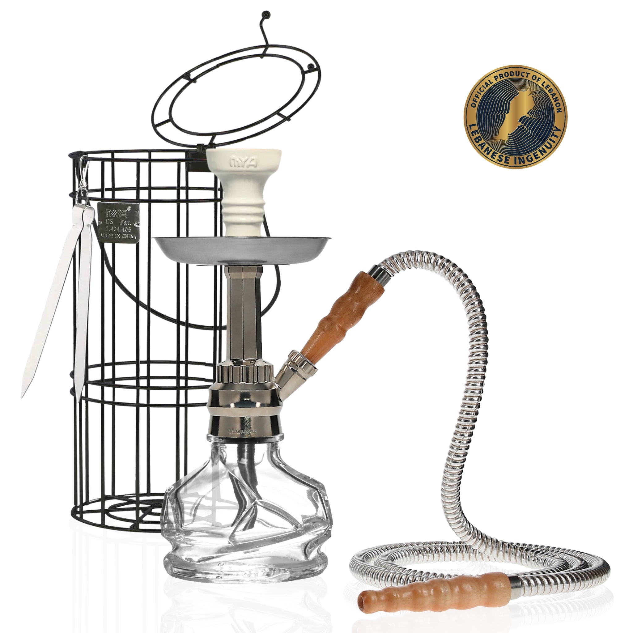 Silver CHICO 251 Hookah #color_SILVER