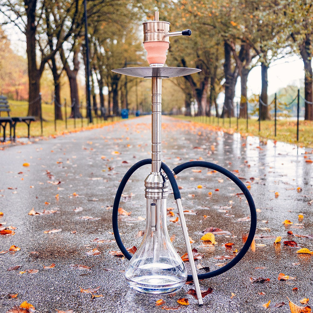 Silver Clio 124X Hookah