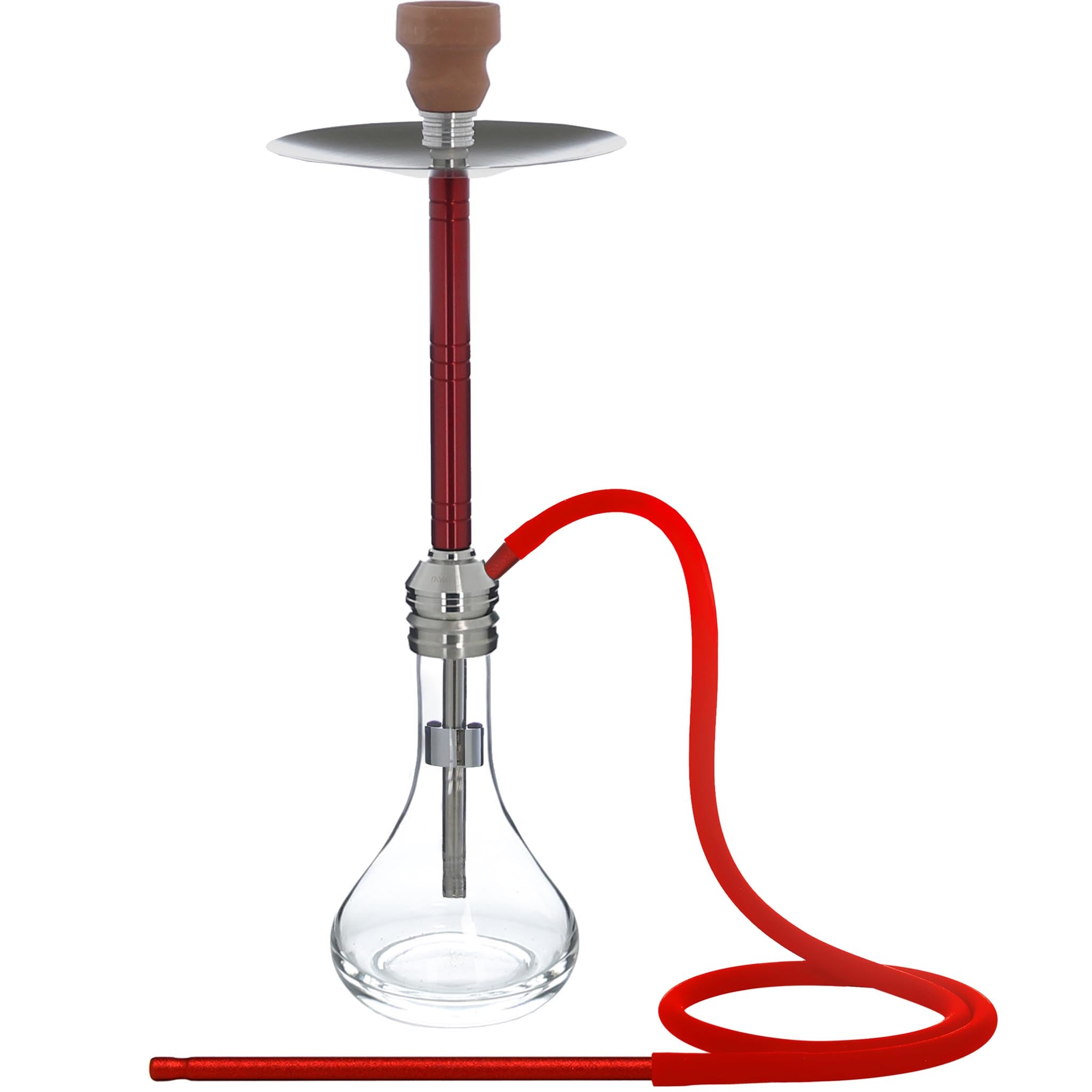 Red Clio 124A Hookah #color_Red