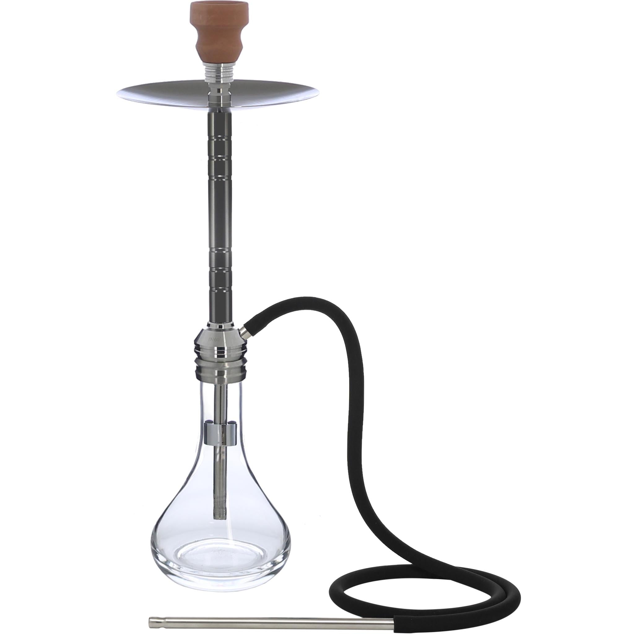 Grey Clio 124X Hookah #color_Grey