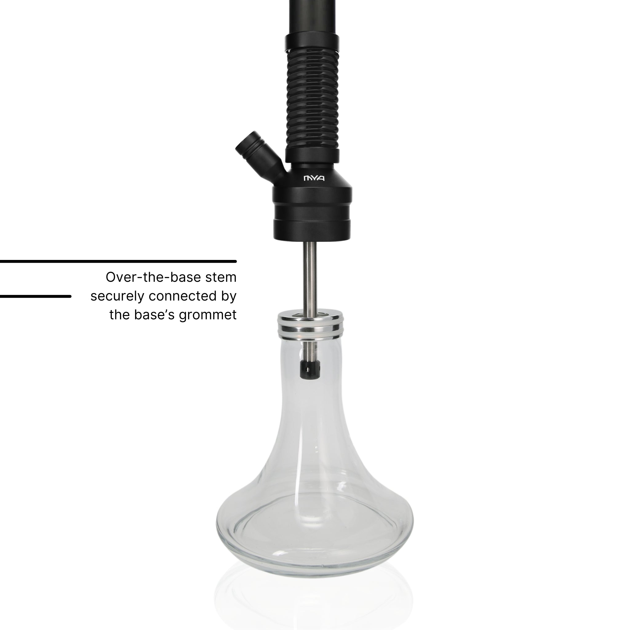 Black ORO-1A6 MYA Hookah #color_Black