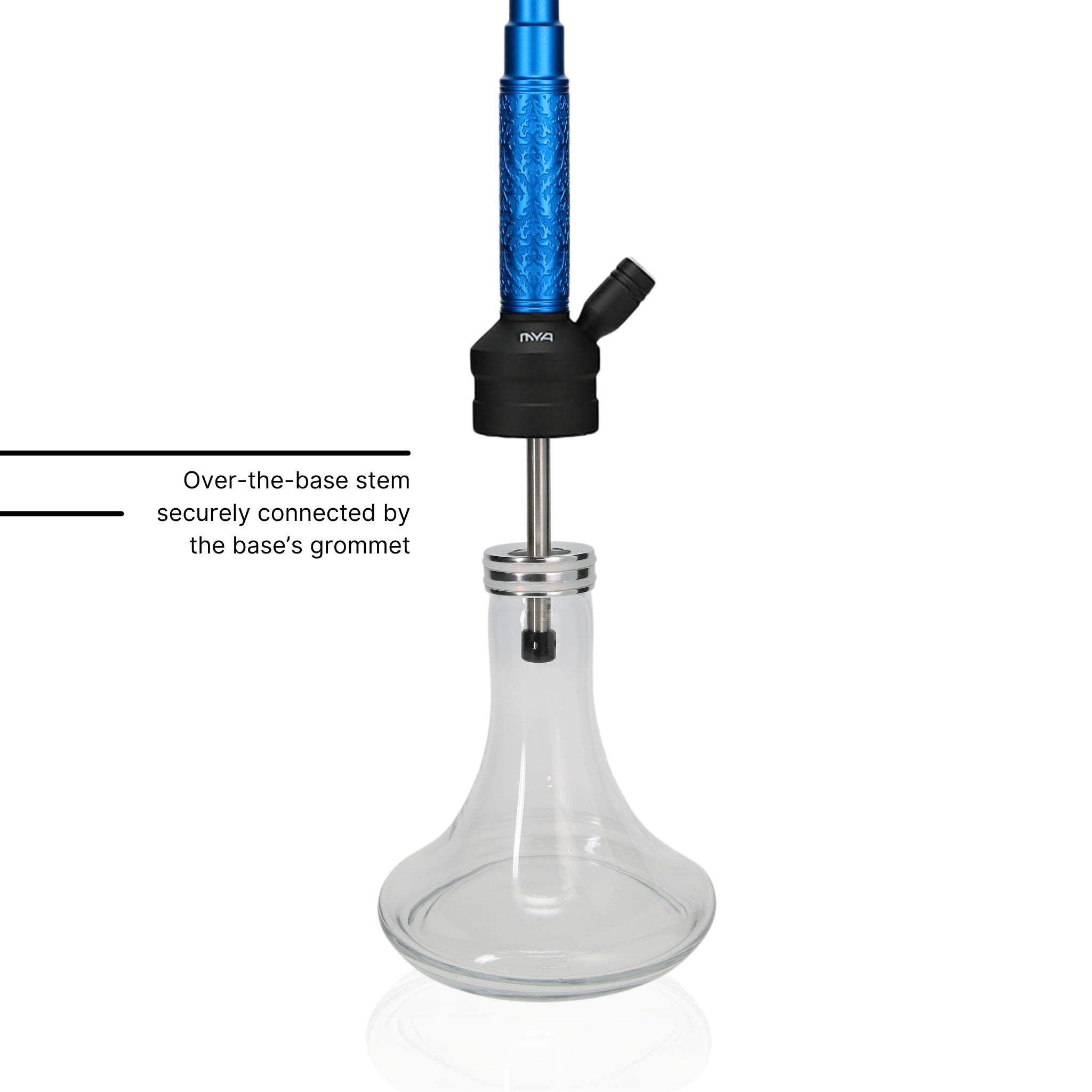 Dark Blue ORO-MX-1A1 MYA Hookah #color_Dark Blue