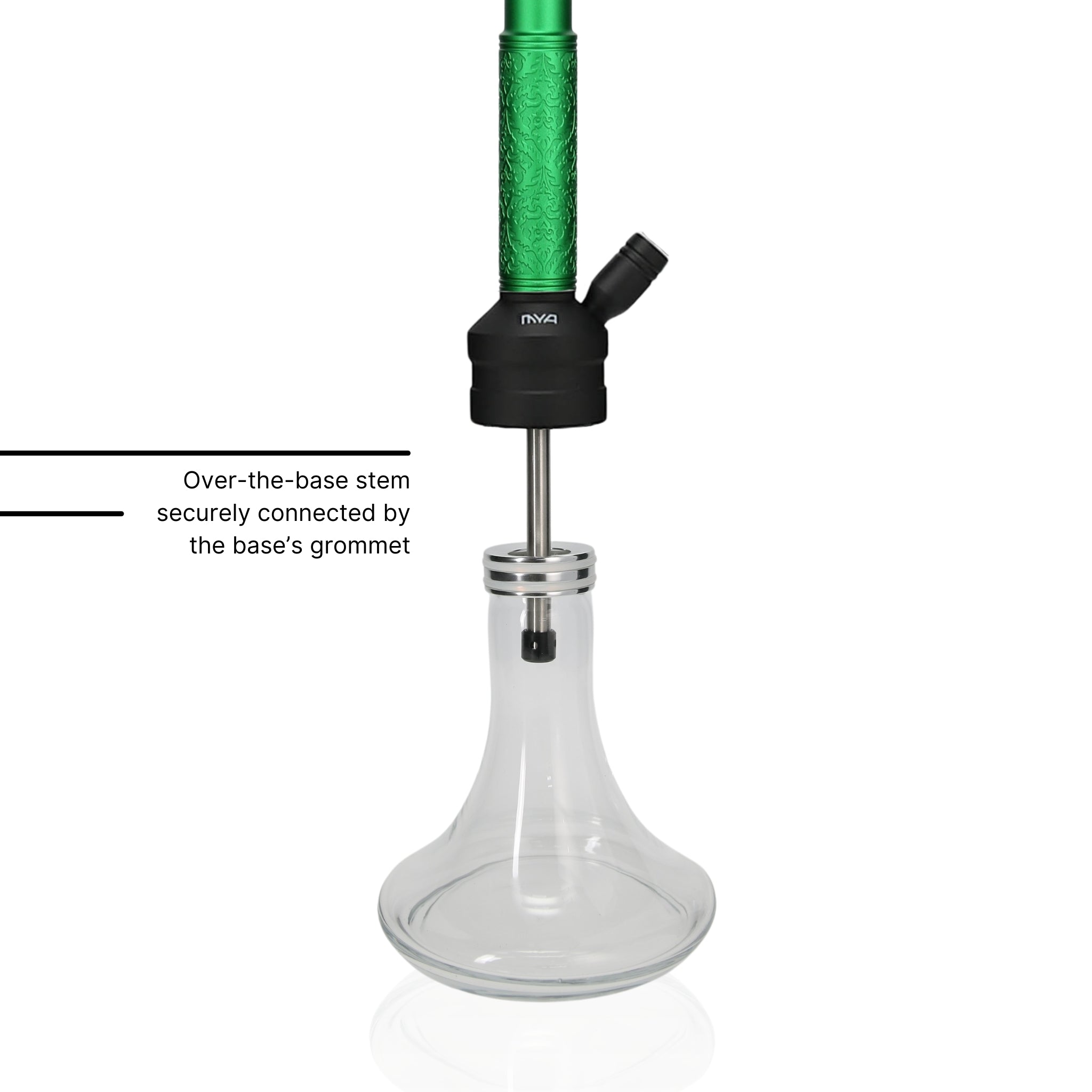 Dark Green ORO-MX-1A1 MYA Hookah #color_Dark Green