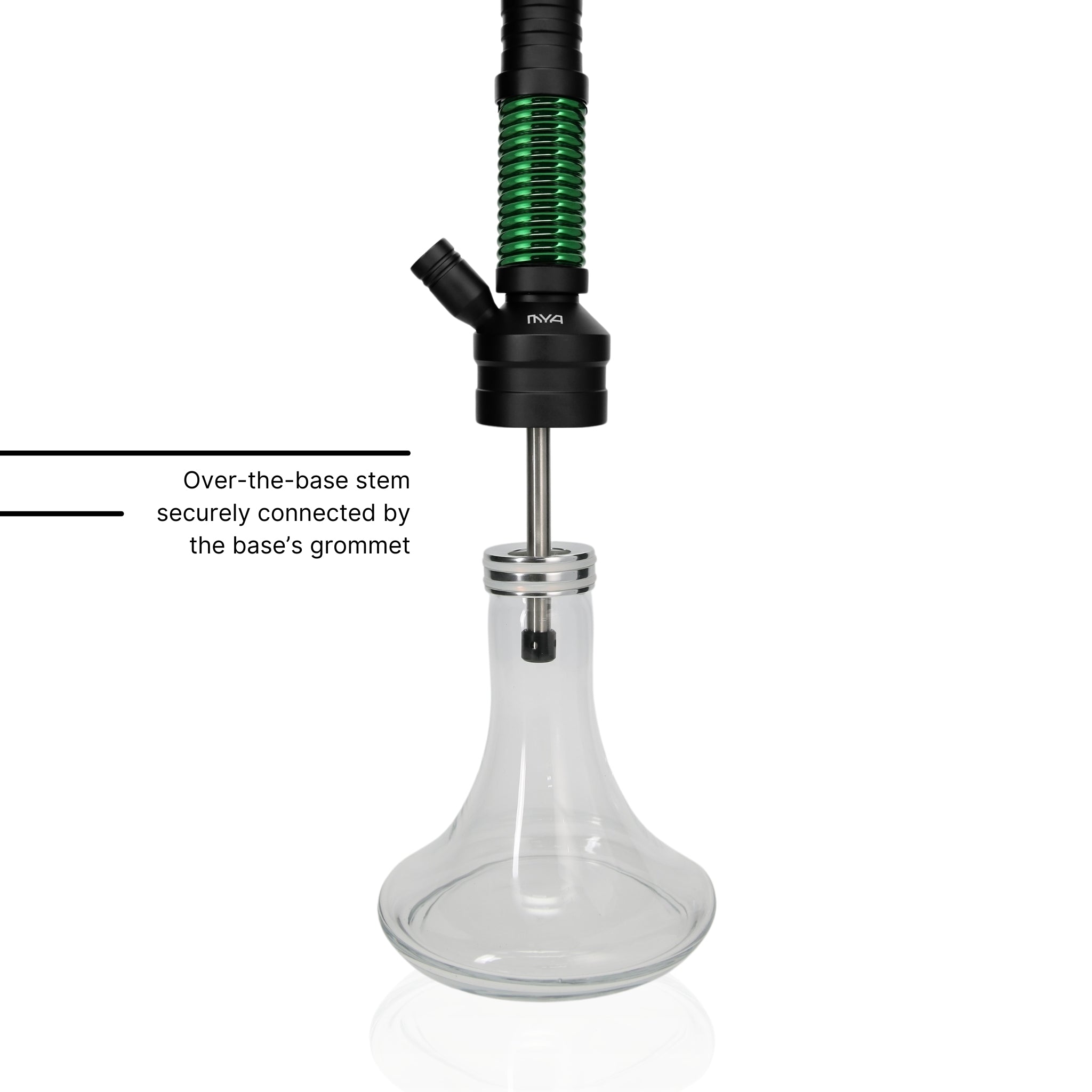 Dark Green ORO-MX-1A5 MYA Hookah #color_Dark Green