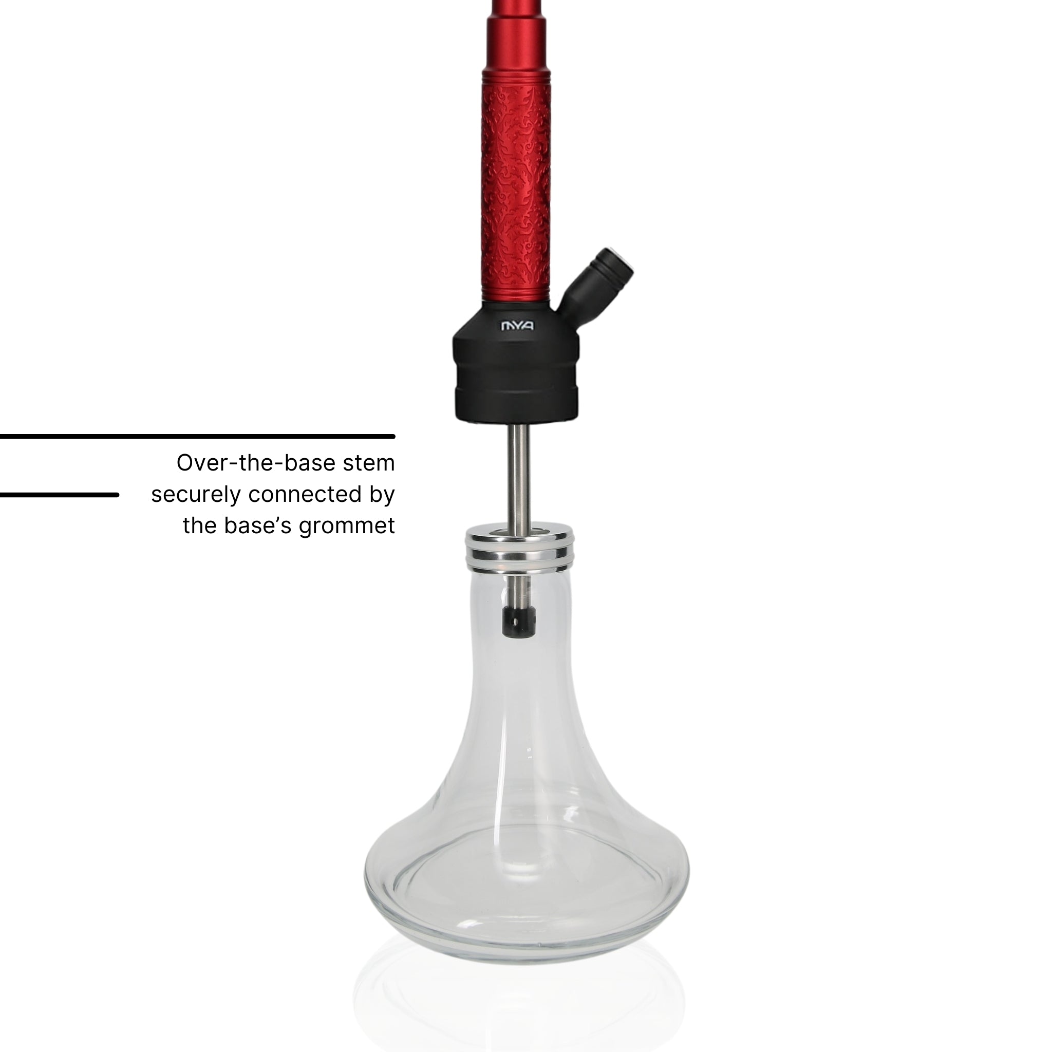 Red ORO-MX-1A1 MYA Hookah #color_Red