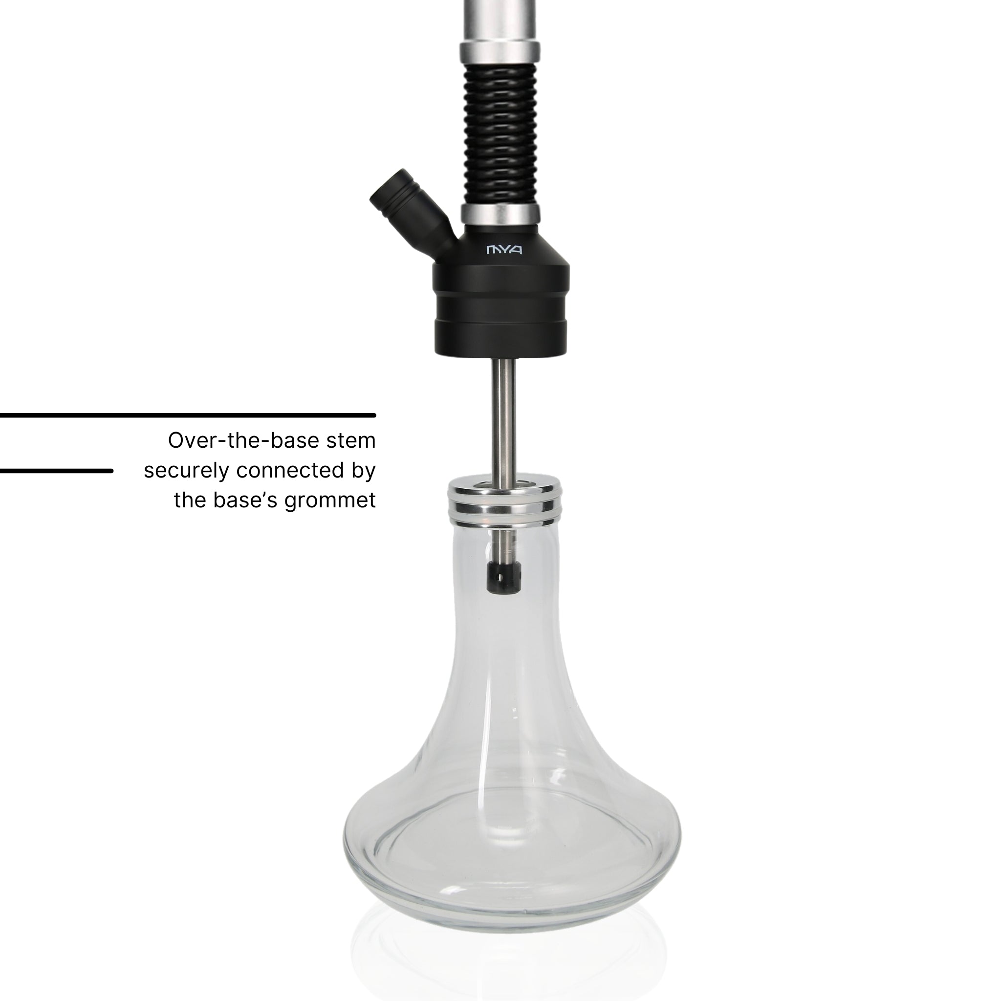 Silver ORO-1A6 MYA Hookah #color_Silver