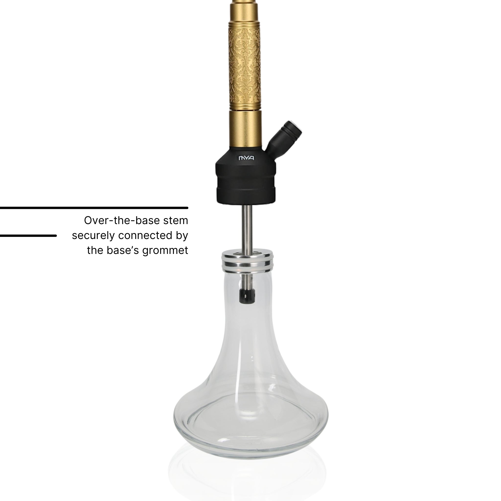 Yellow Bronze ORO-1A2 MYA Hookah #color_Yellow Bronze