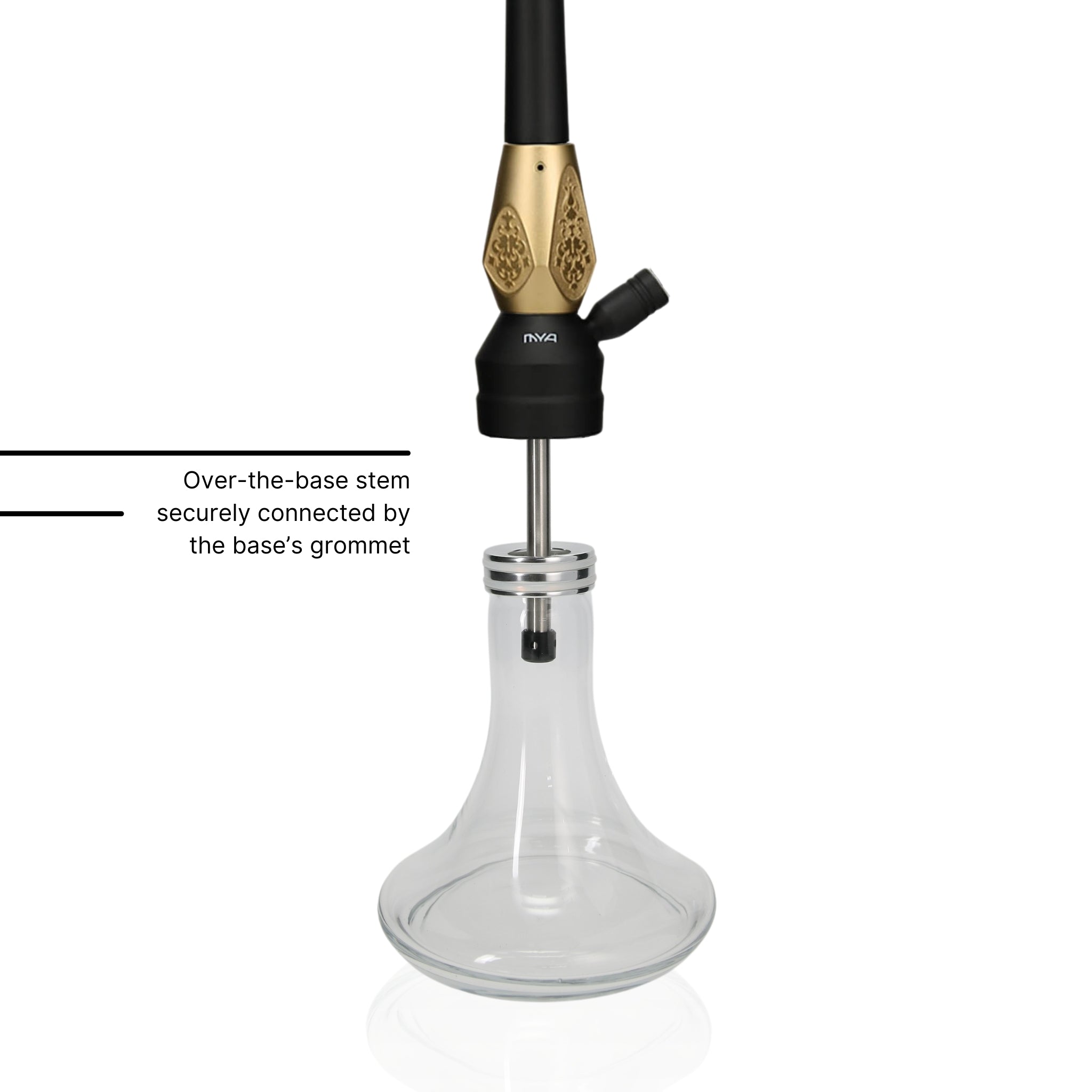 Yellow Bronze ORO-1A4 MYA Hookah #color_Yellow Bronze