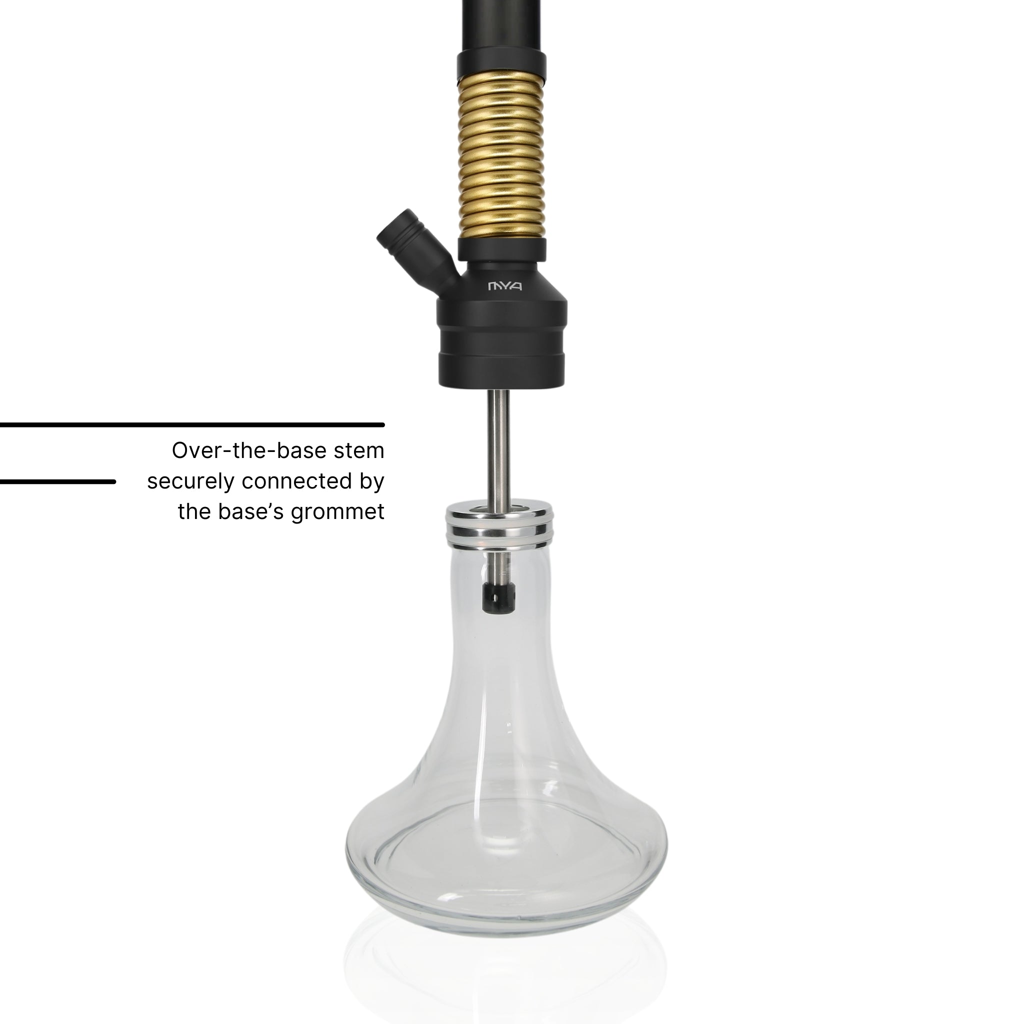 Yellow Bronze ORO-1A6 MYA Hookah #color_Yellow Bronze