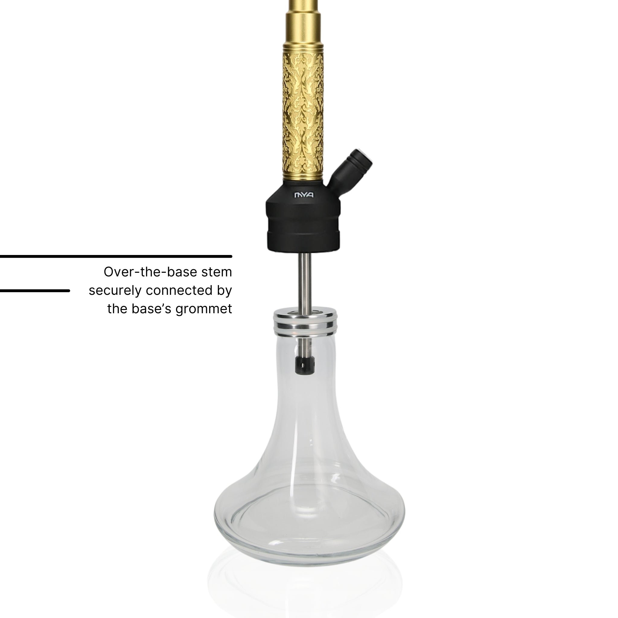 Yellow Bronze ORO-MX-1A1 MYA Hookah #color_Yellow Bronze