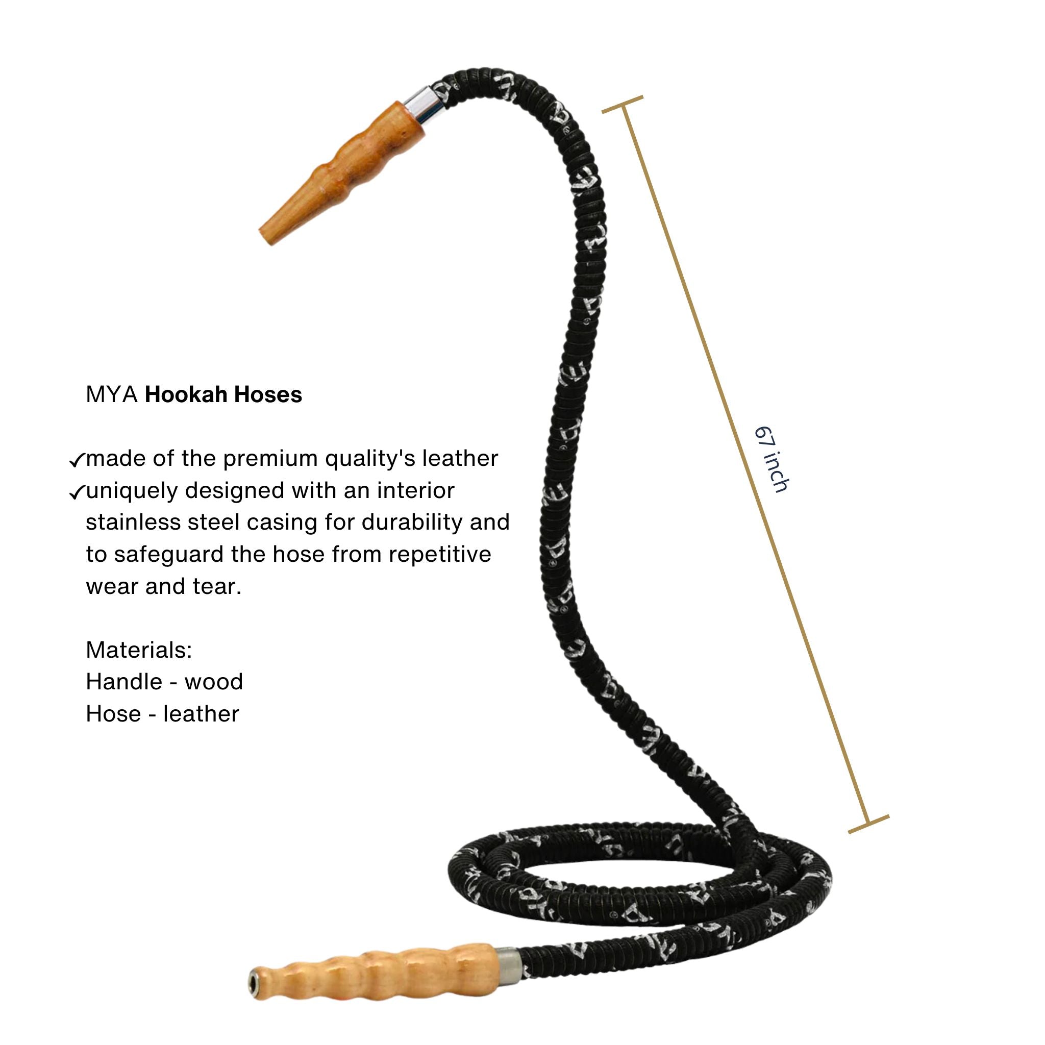 Black CHICO 251 Hookah #color_Black