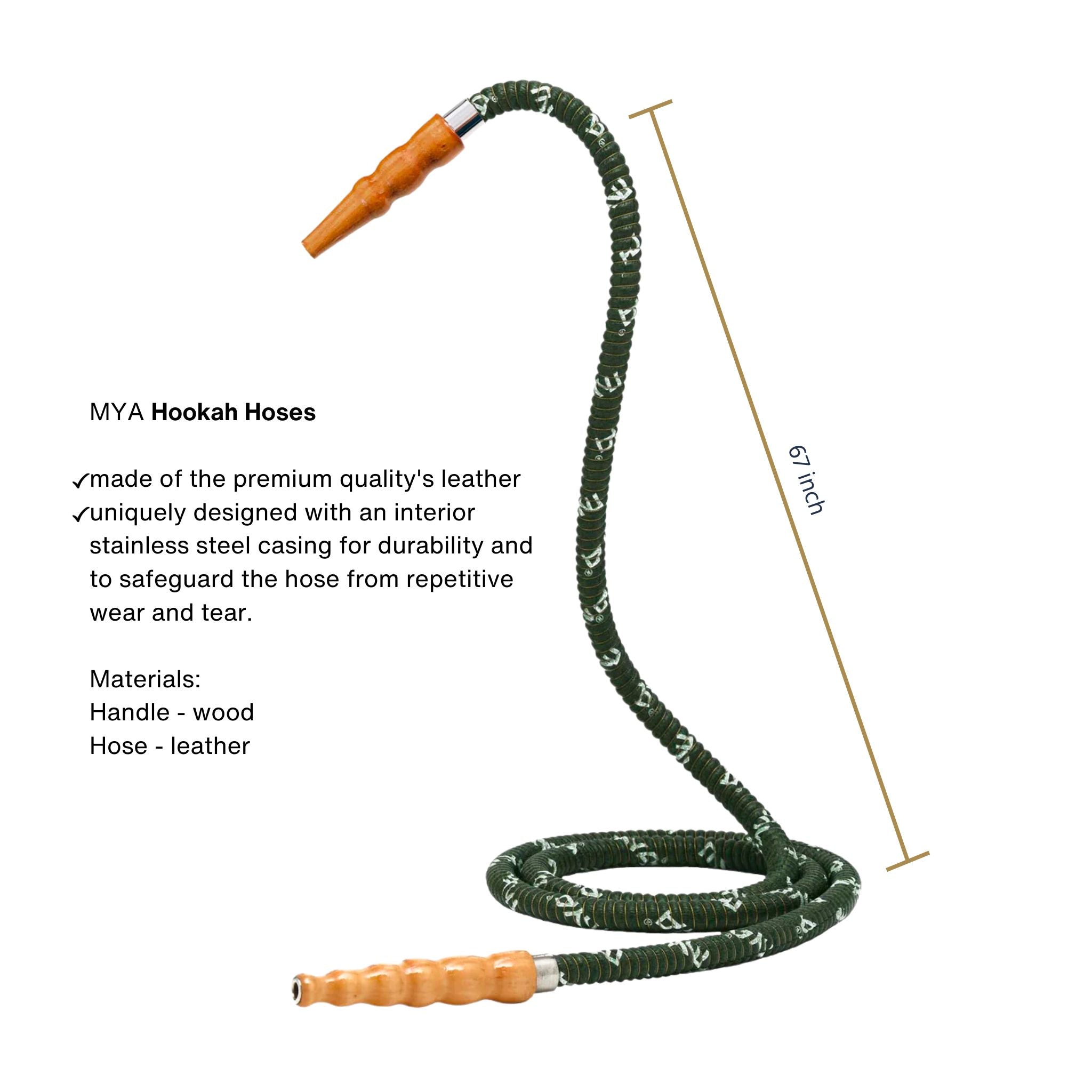 Dark Green CHICO 251 Hookah #color_Dark Green