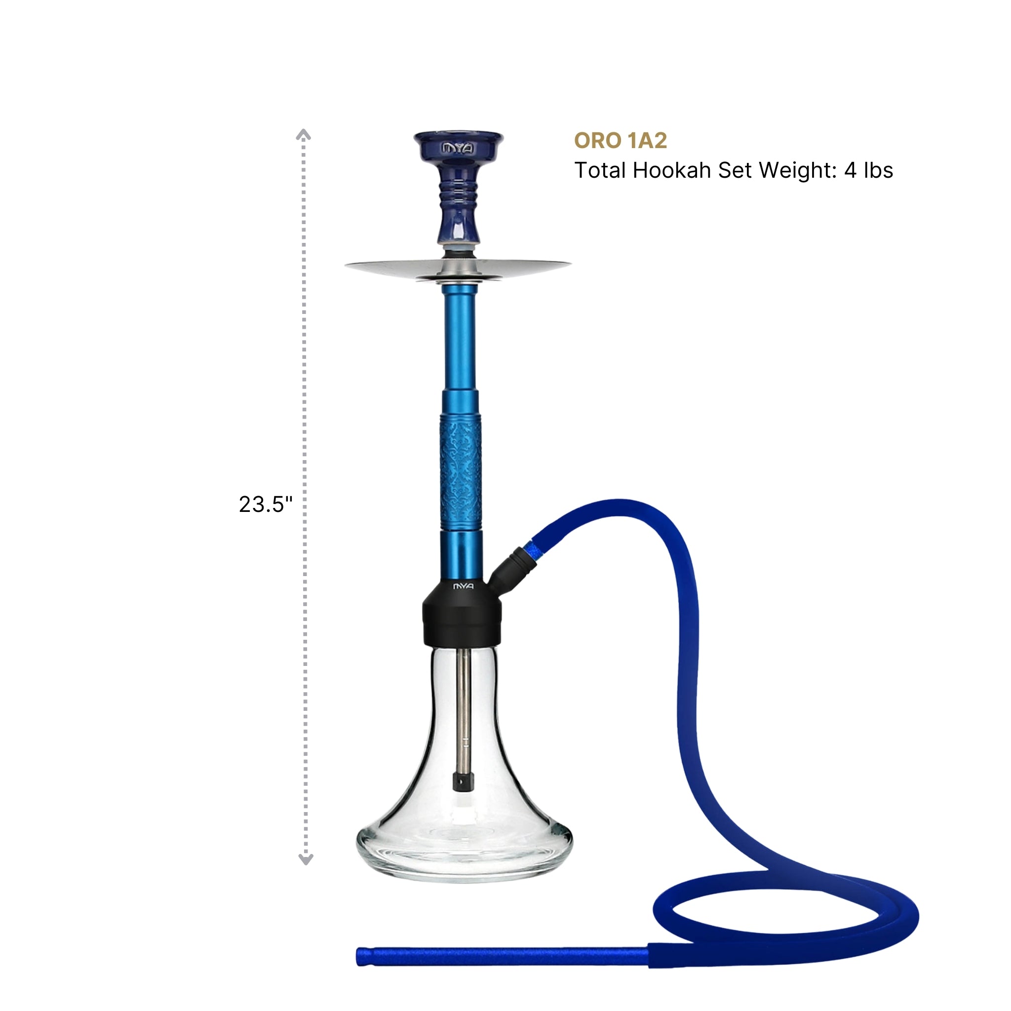 Dark Blue ORO-1A2 Hookah #color_Dark Blue