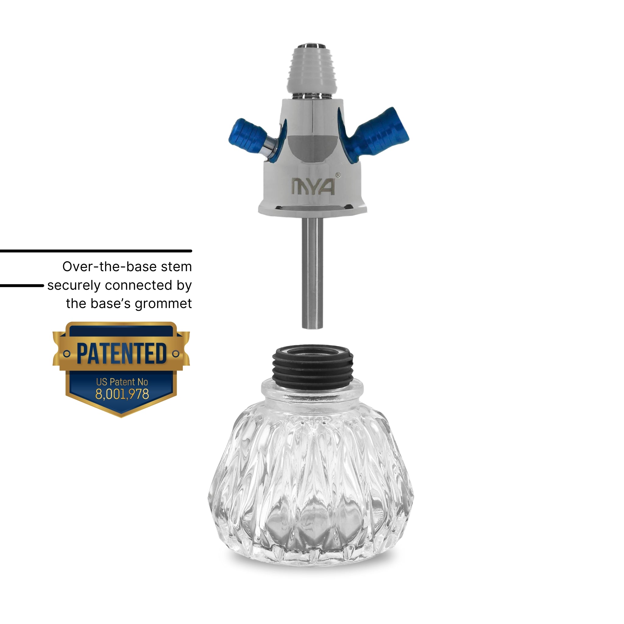 Blue Heera Hookah #color_Blue