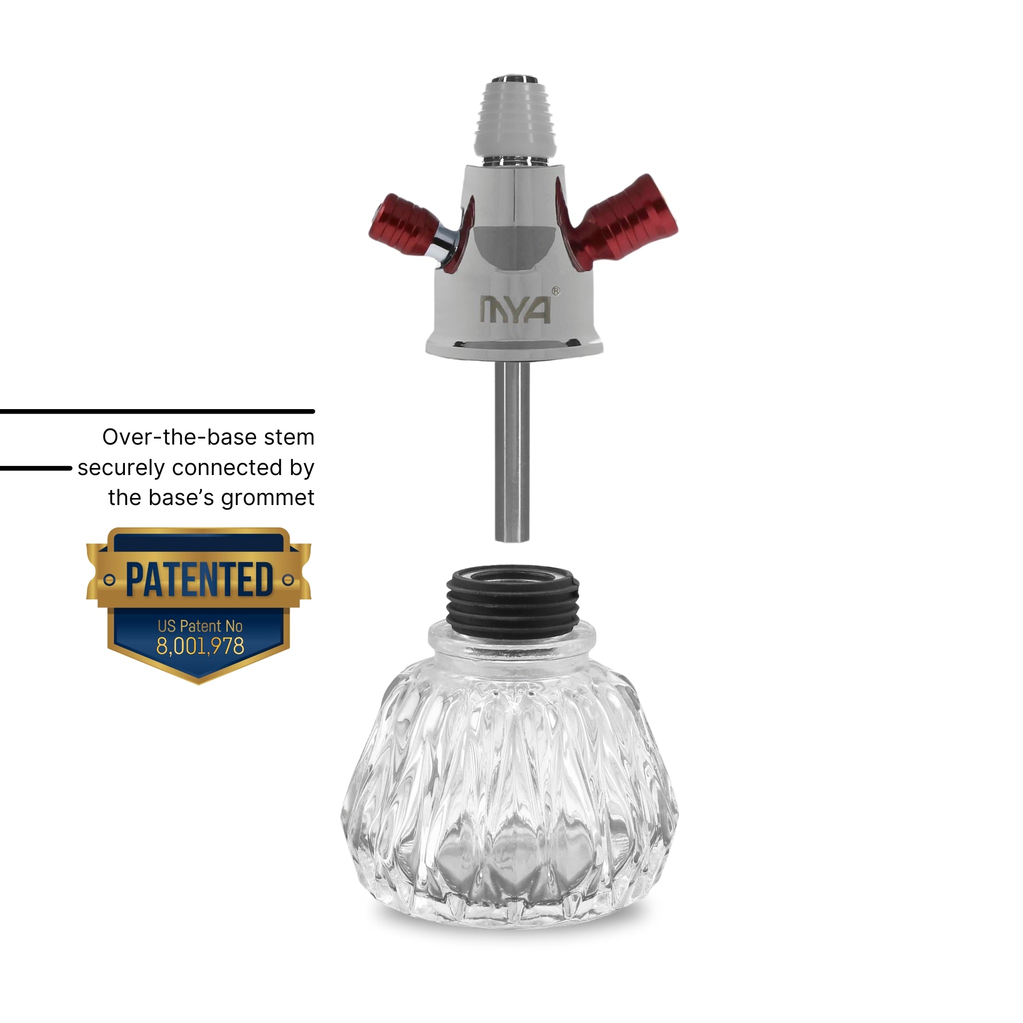 Red Heera Hookah #color_Red