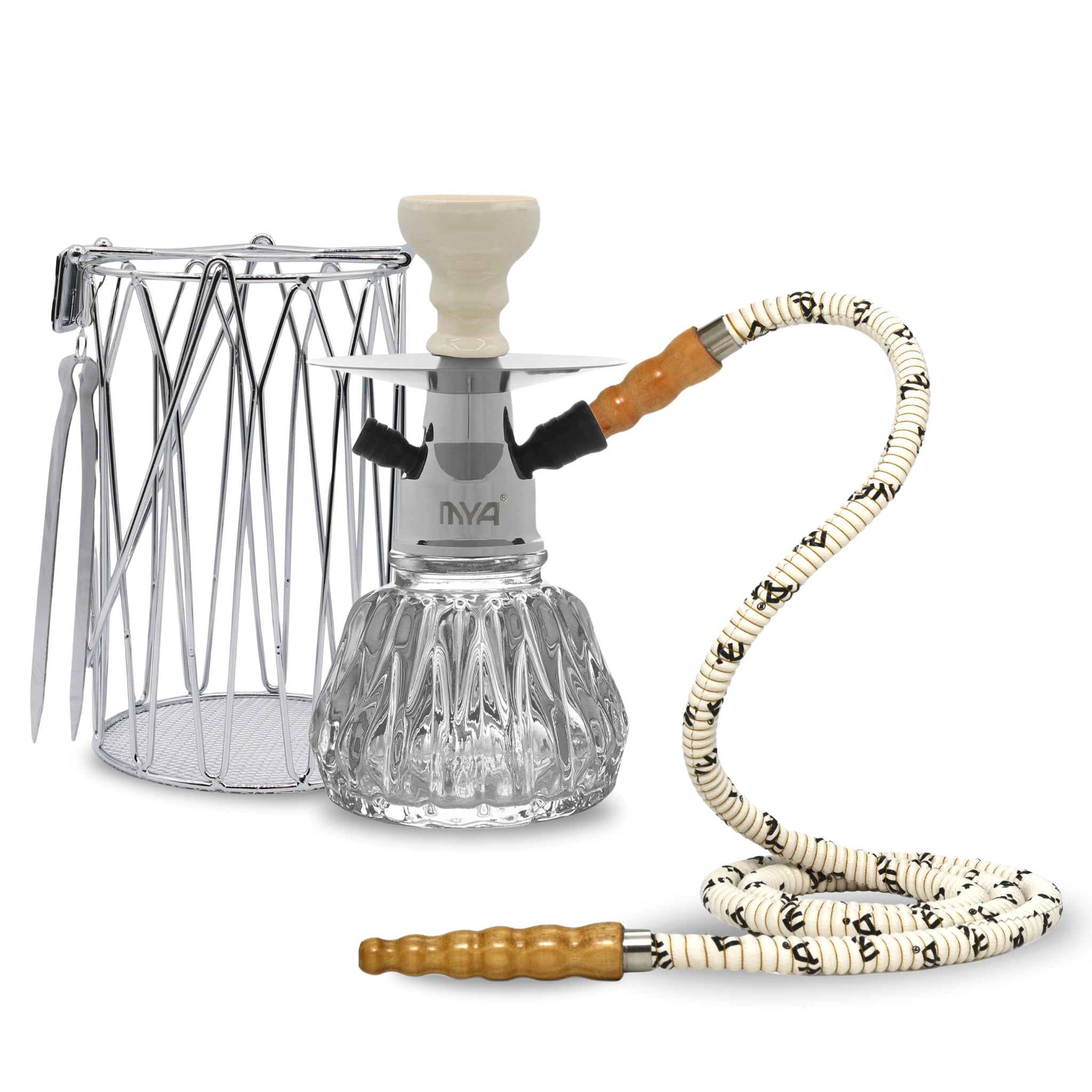 Off White Heera Hookah #color_Off-White
