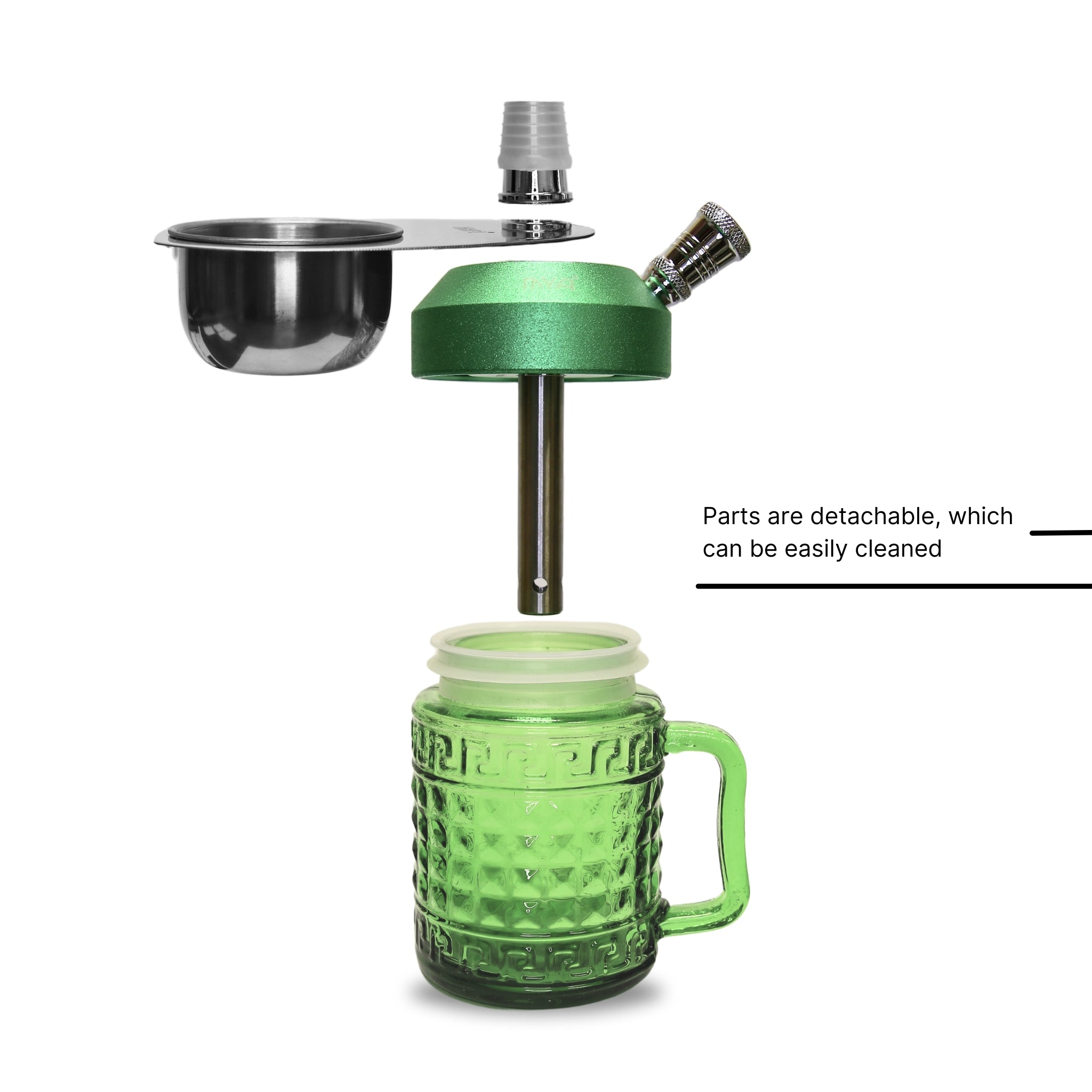 JARRA Hookah #color_OLIVE GREEN