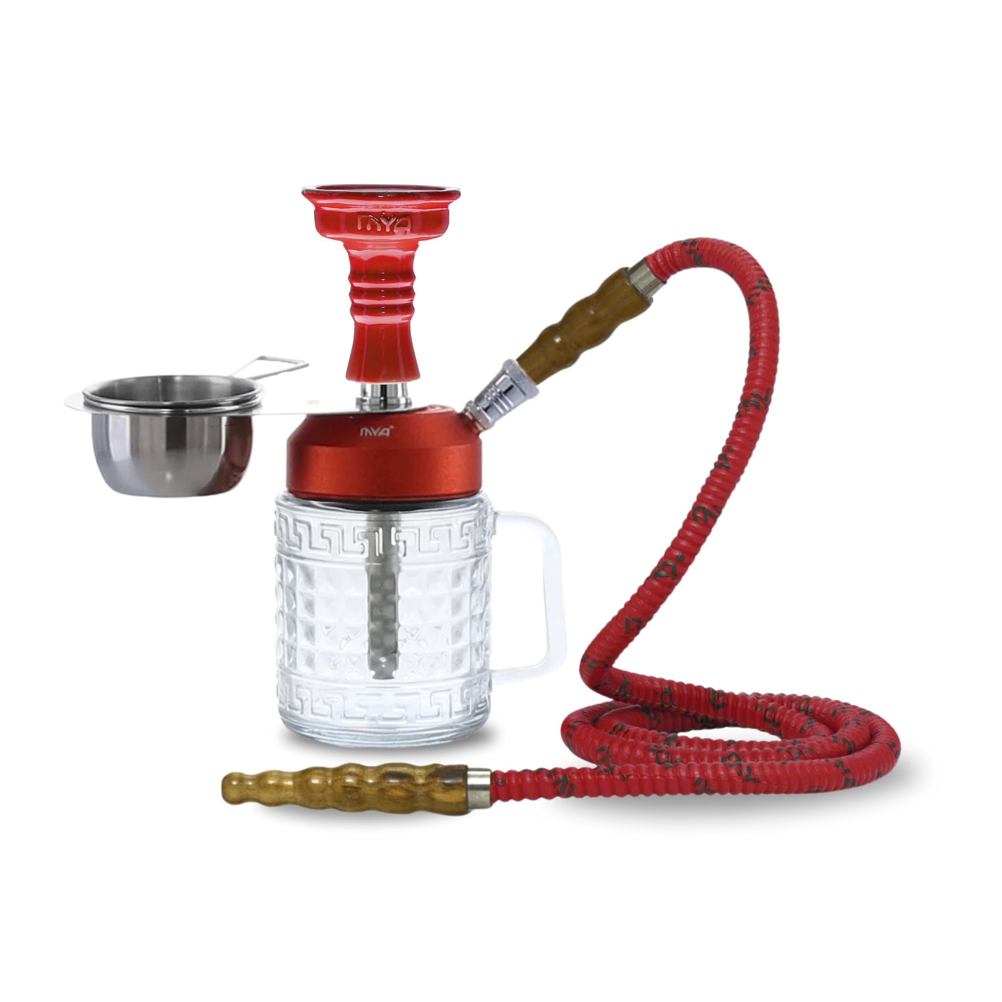 JARRA Hookah #color_RED/CLEAR
