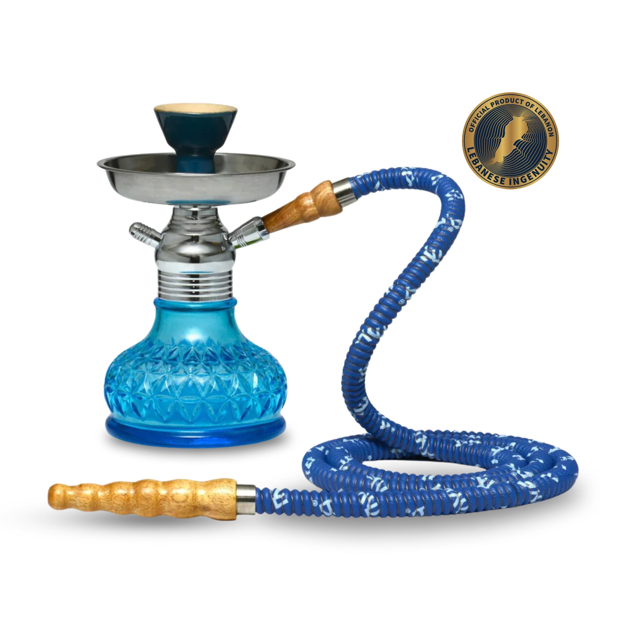 Sky Blue Minion Hookah Base #color_Sky Blue