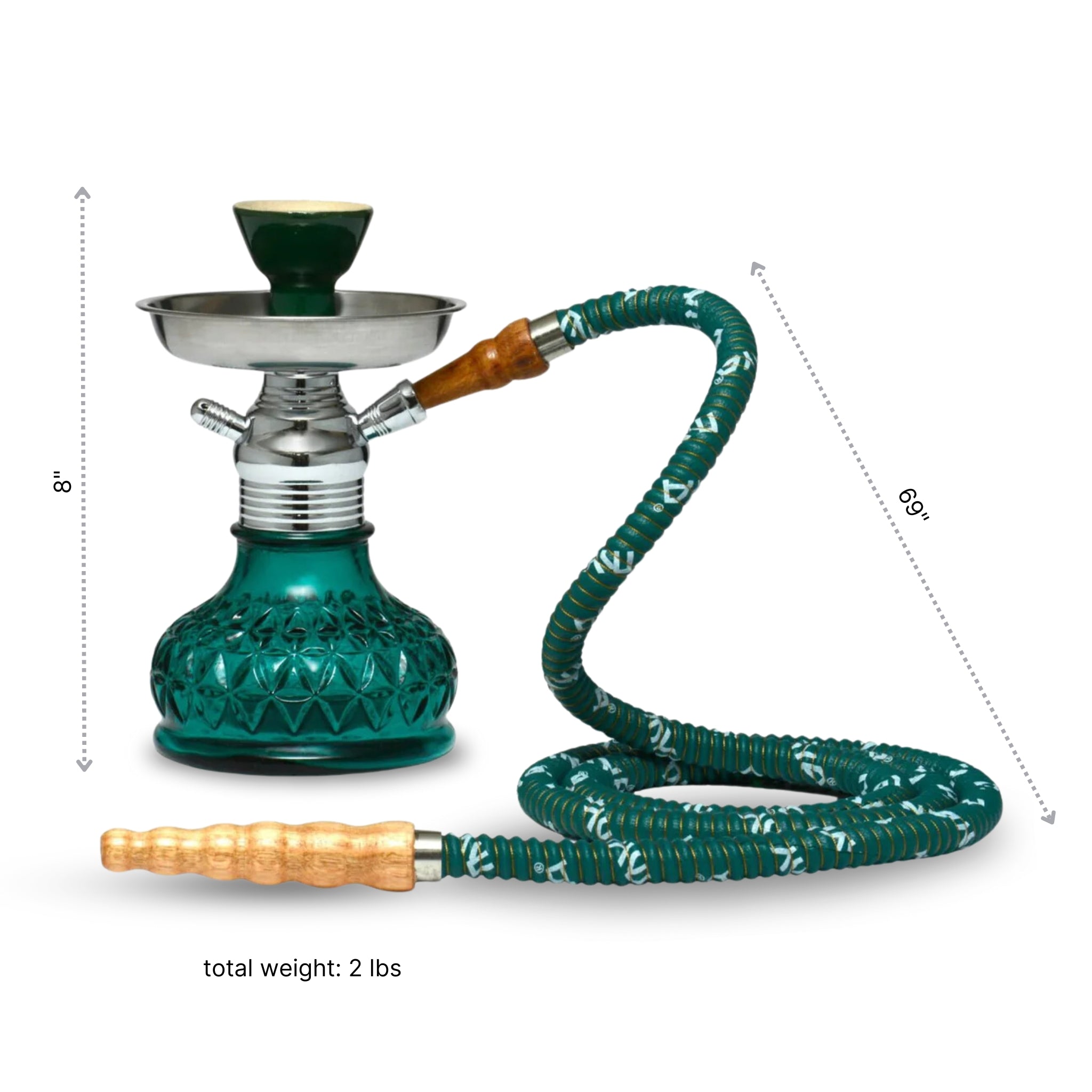 Dark Aqua Minion Hookah Base #color_Dark Aqua