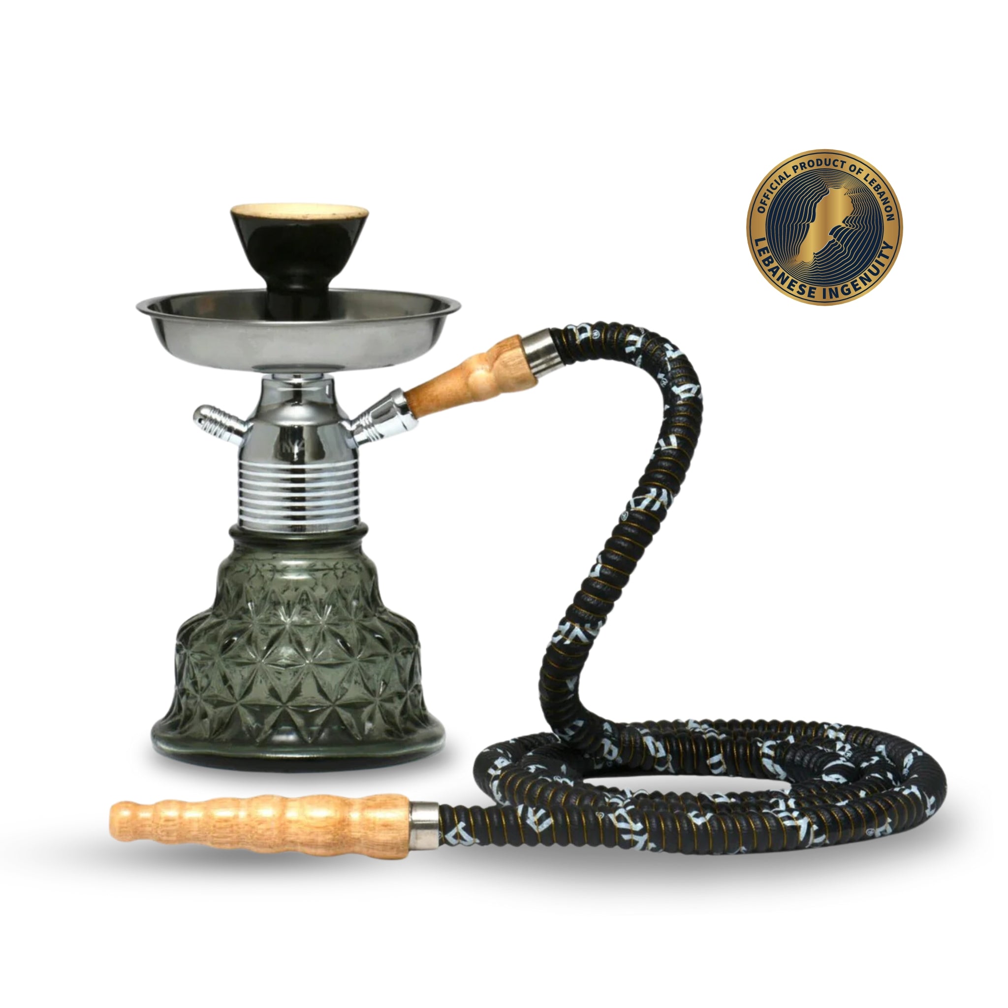 Grey Minionette Hookah Base #color_Grey