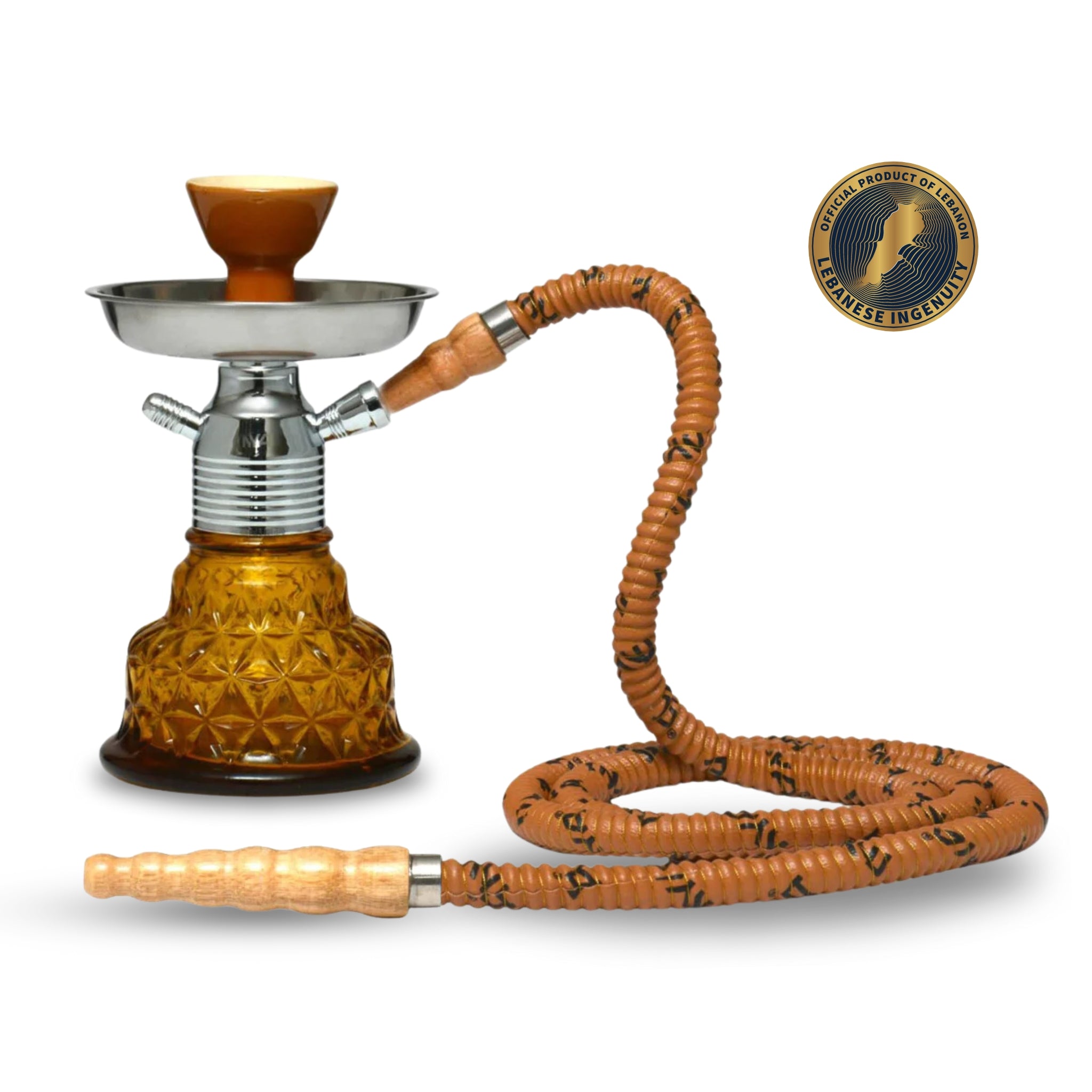 Amber Minionette Hookah Base #color_Amber