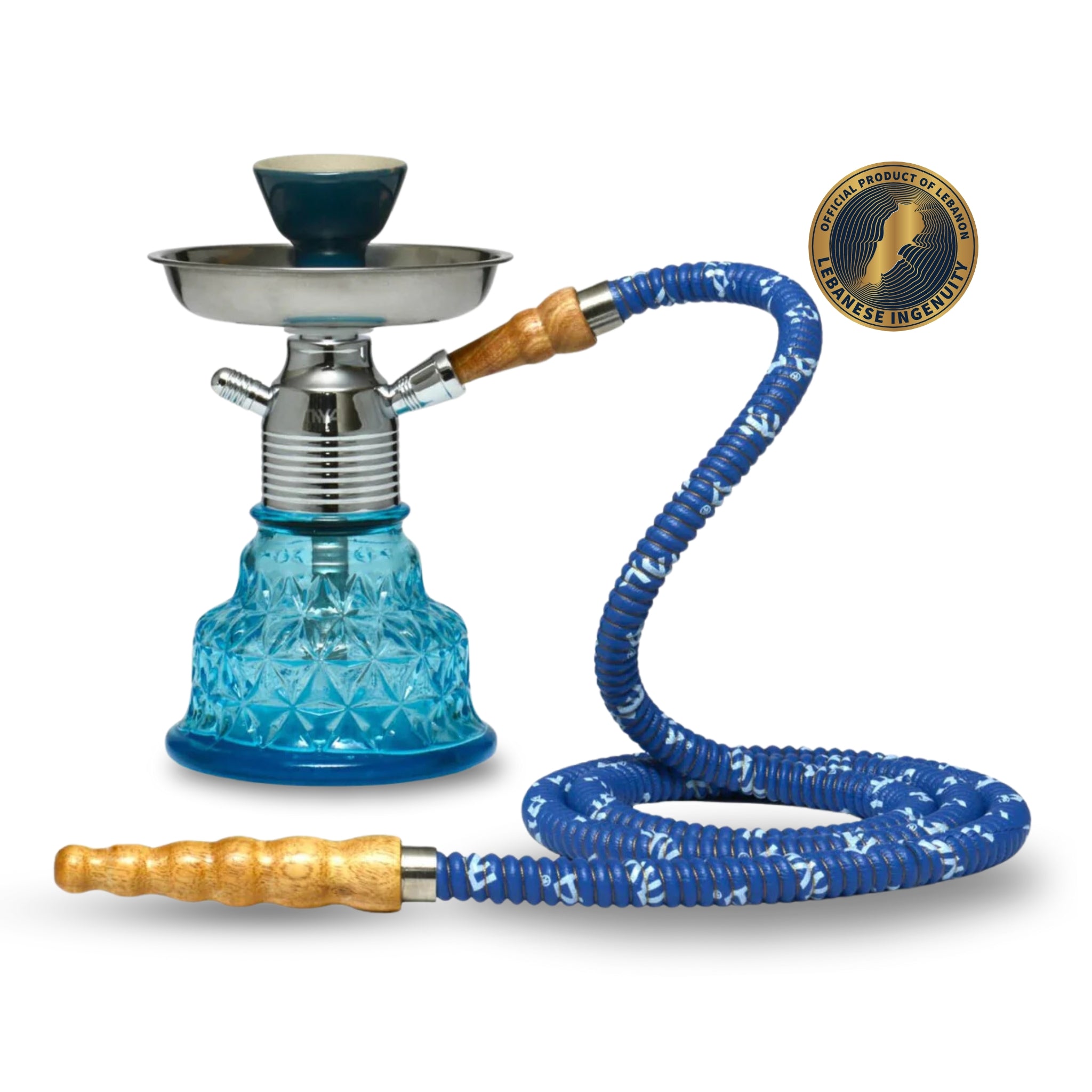 Sky Blue Minionette Hookah Base #color_Sky Blue
