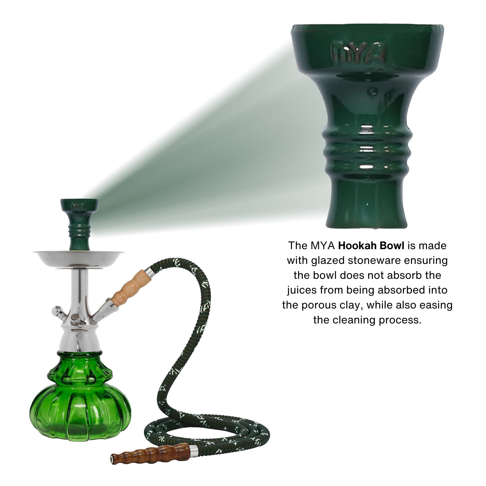 Olive Green Mono Hookah #color_Olive Green