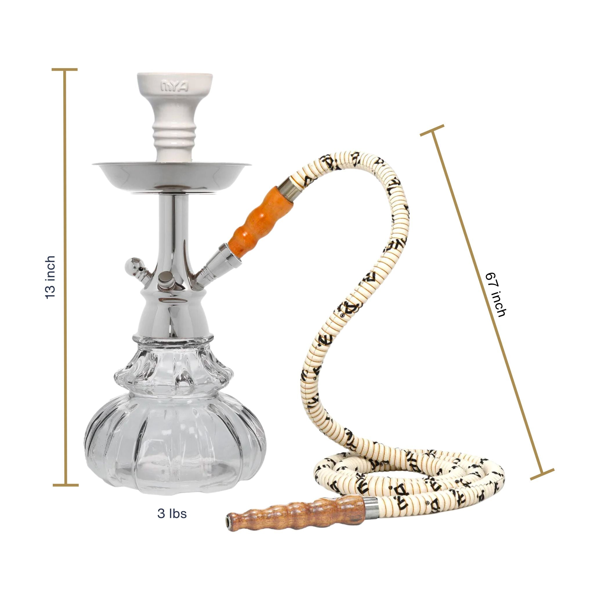 Clear Mono Hookah #color_Clear