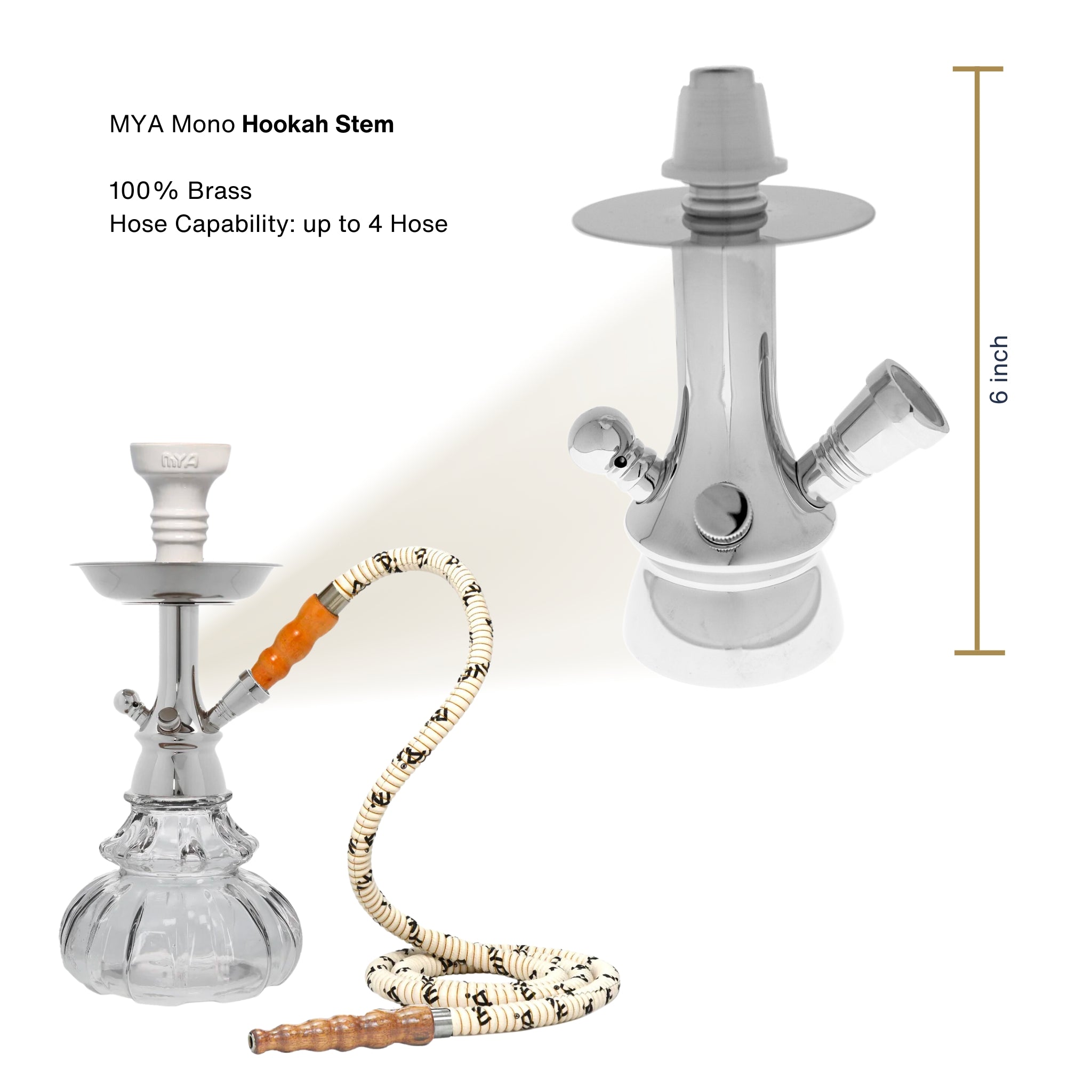 Clear Mono Hookah #color_Clear