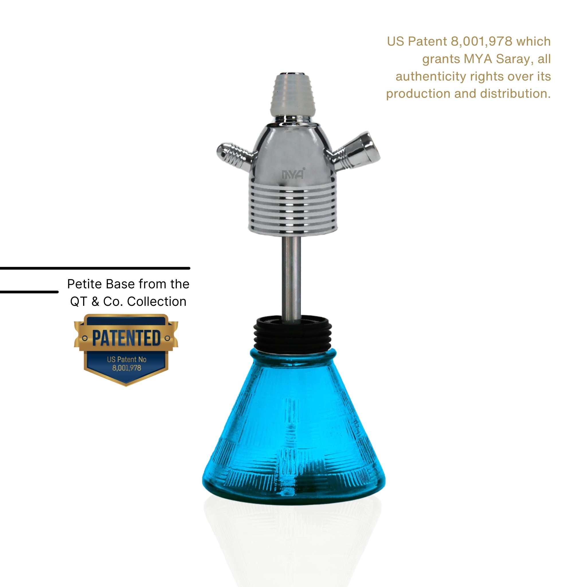 Sky Blue Petite Mya Hookah #color_Sky Blue