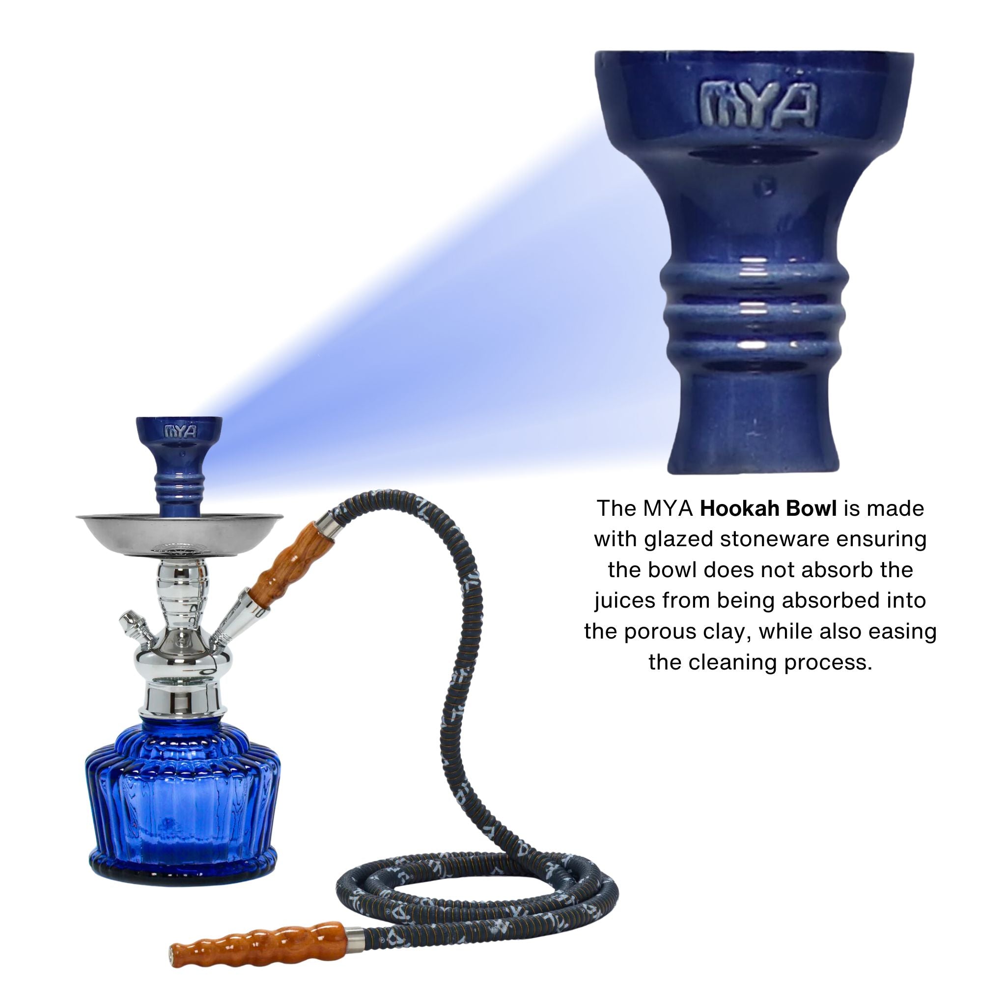 Dark Blue QT 263 Silver Stem #color_Dark Blue