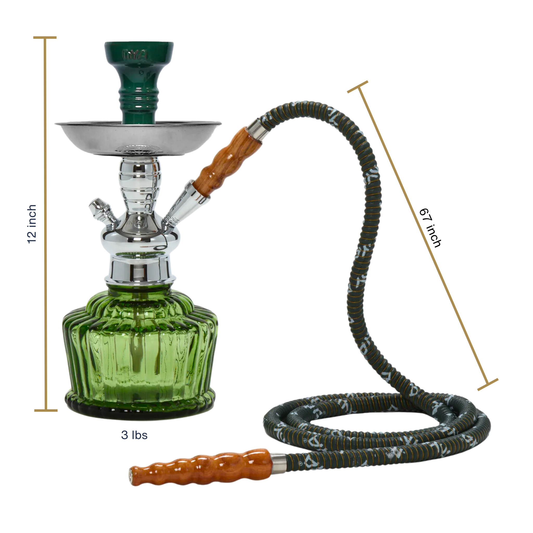 Olive Green QT 263 Silver Stem #color_Olive Green