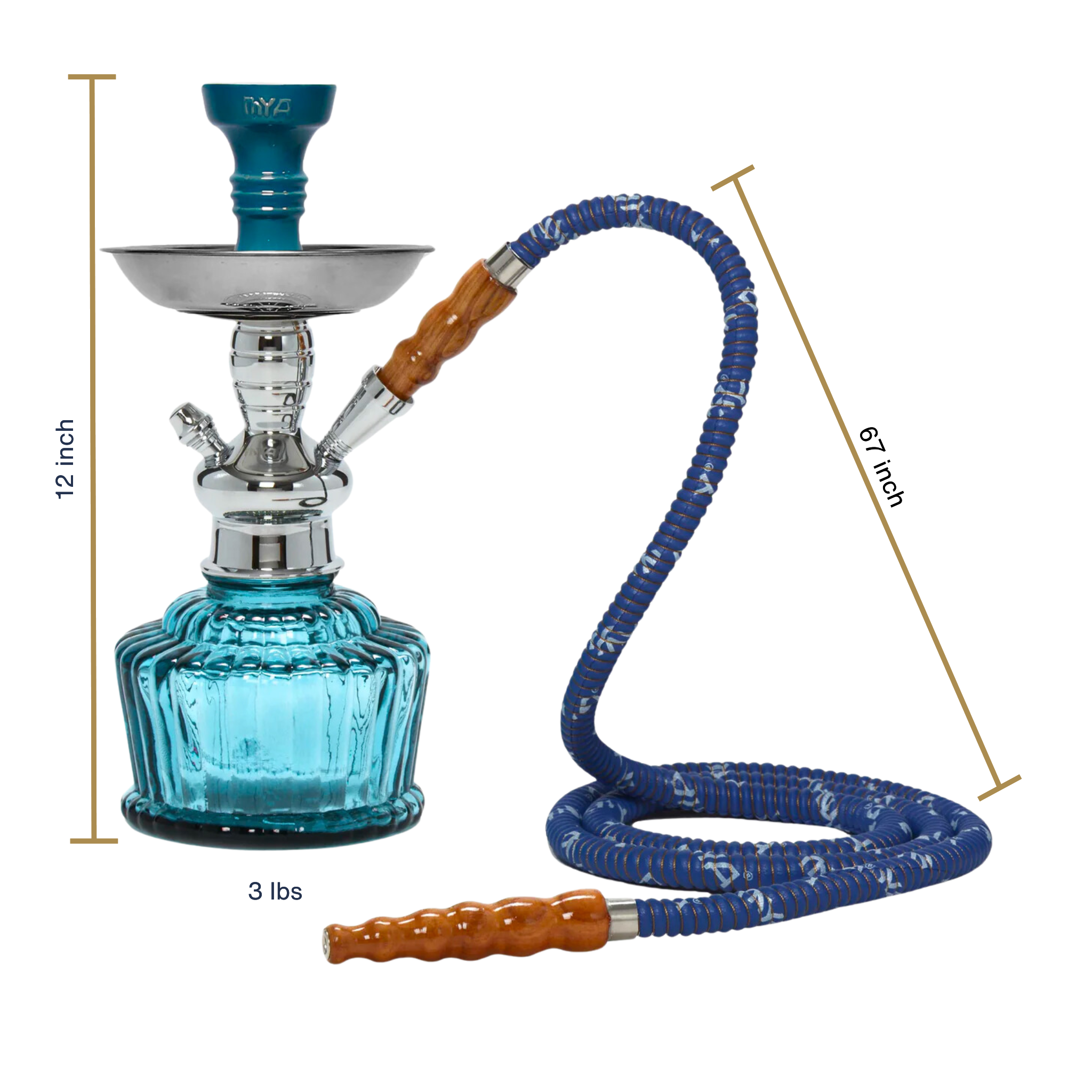 Sky Blue QT 263 Silver Stem #color_Sky Blue