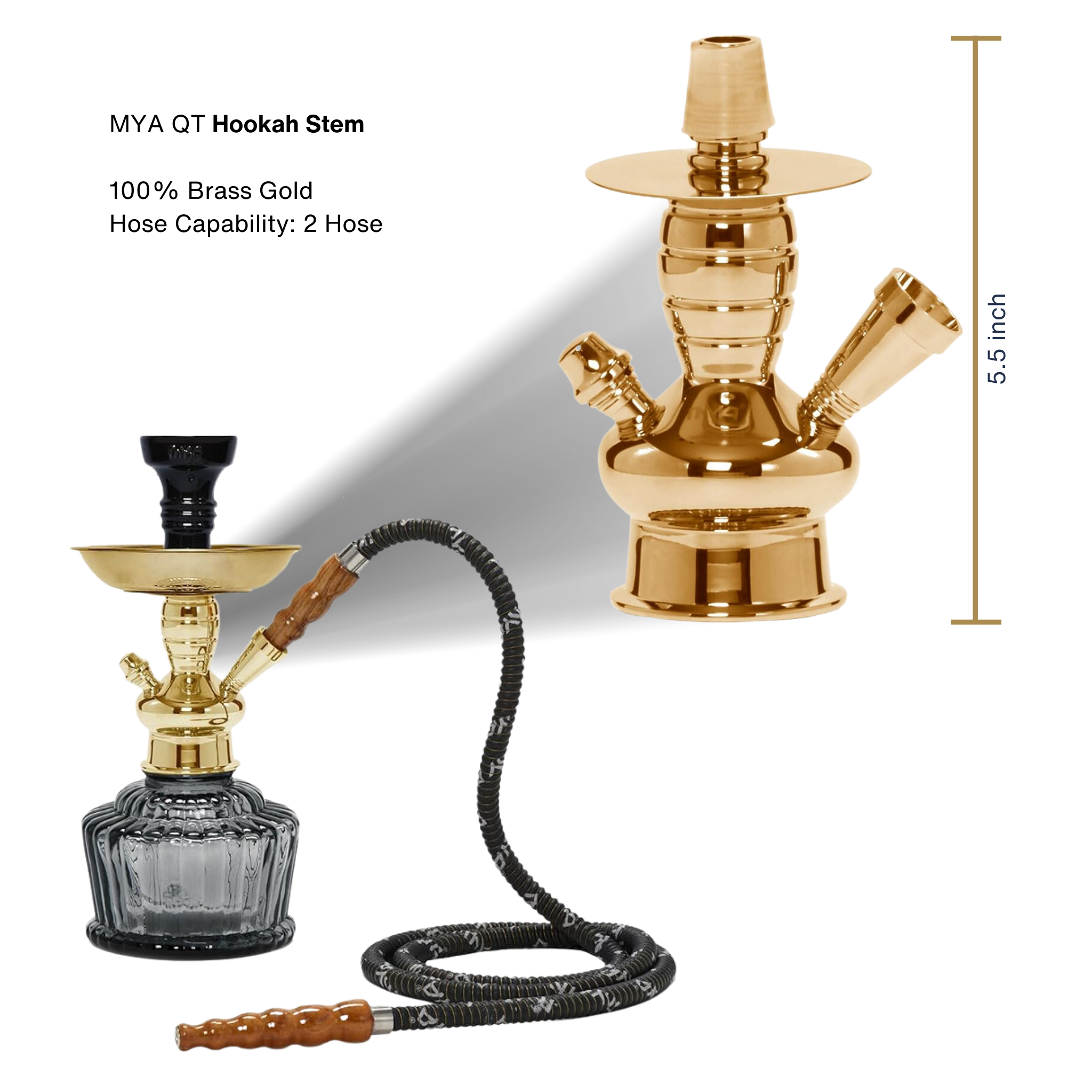 Grey QT 263 Gold Stem #color_Grey