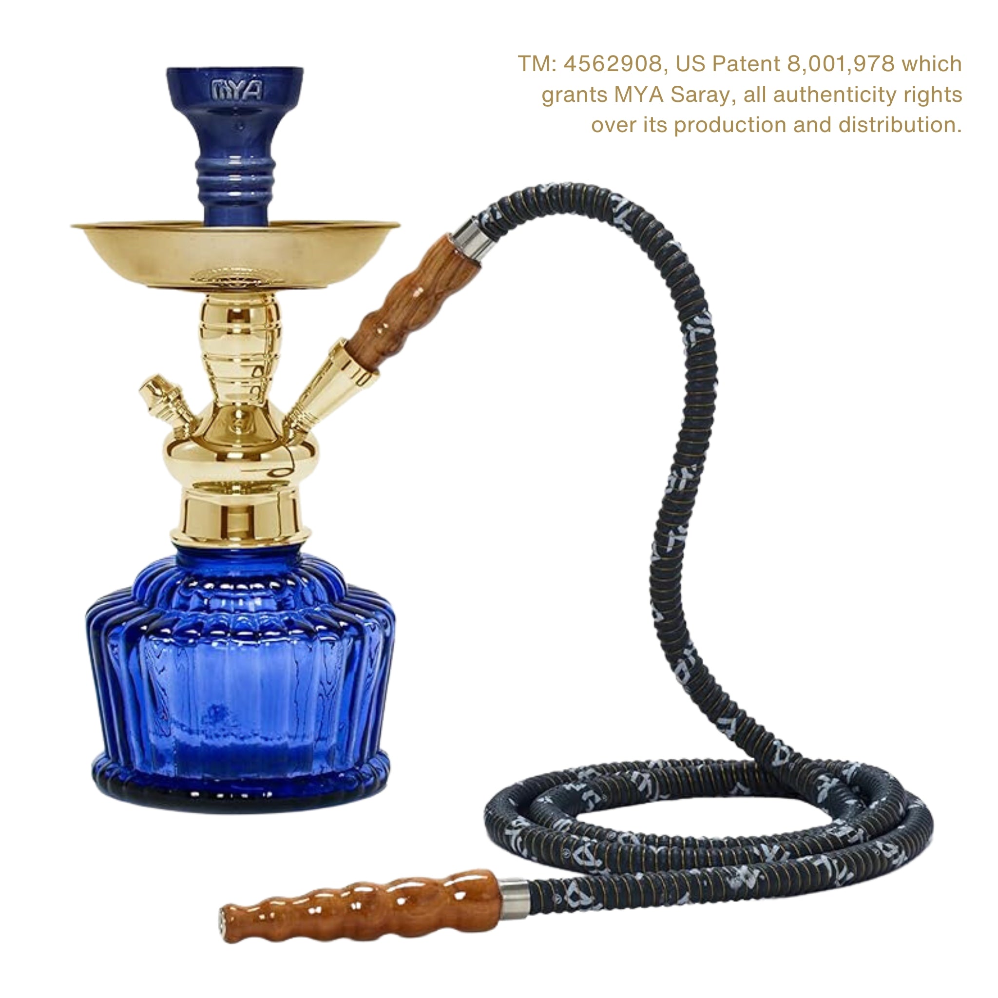 Blue QT 263 Gold Stem #color_Blue