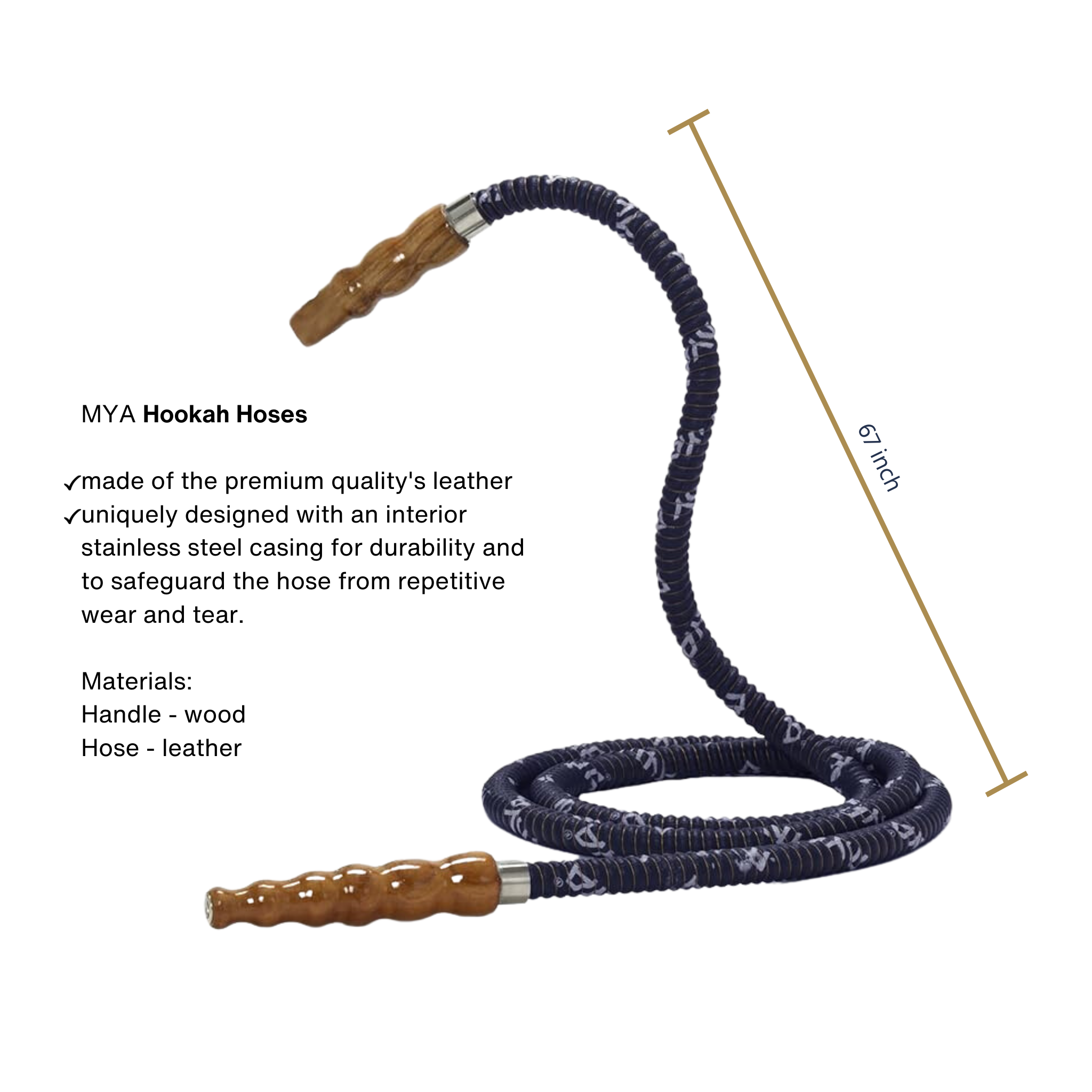 Dark Blue QT 263 Gold Stem #color_Blue