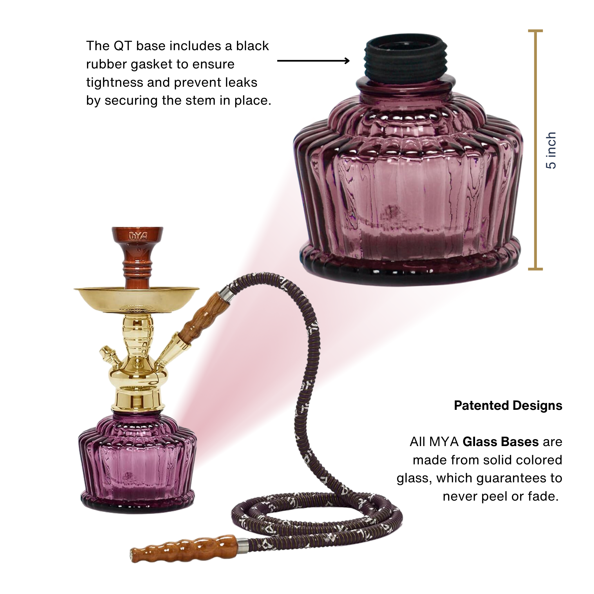 Light Purple QT 263 Gold Stem #color_Light Purple